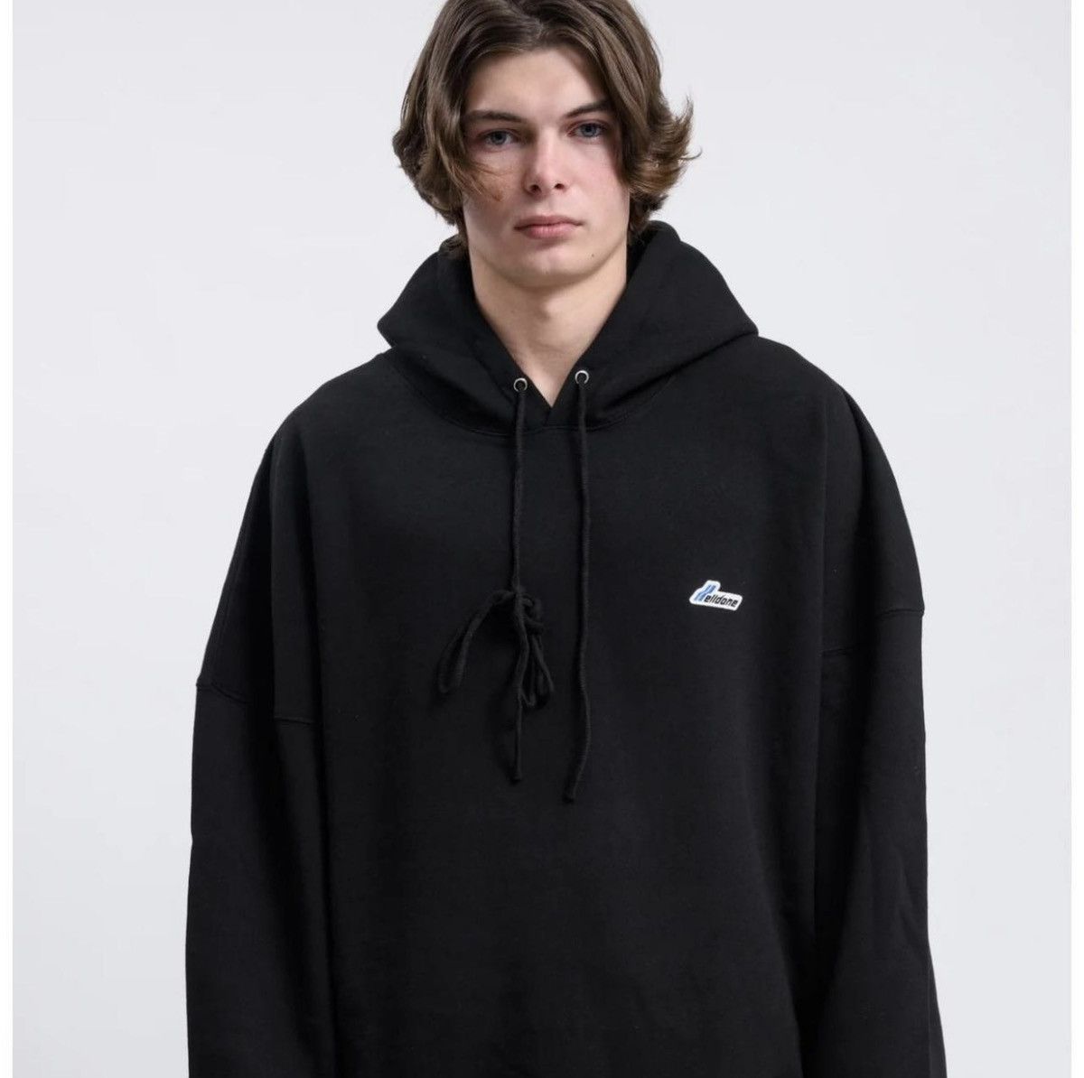 WE11DONE Black Wapen Logo Hoodie Size US L / EU 52-54 / 3 - 3 Thumbnail