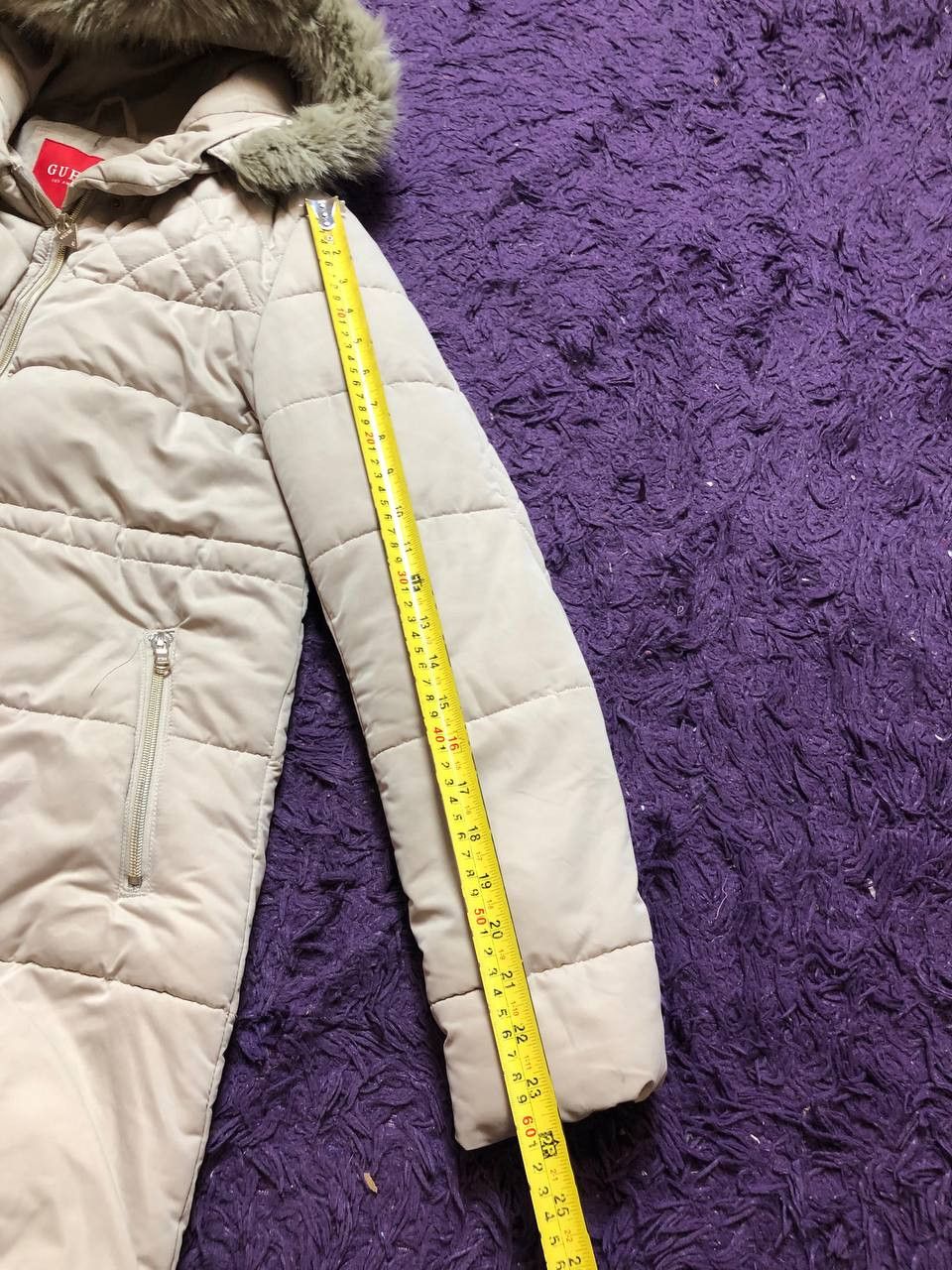 Guess Streetwear White Down Zip Jacket Y2K GUESS Size S / US 4 / IT 40 - 12 Thumbnail