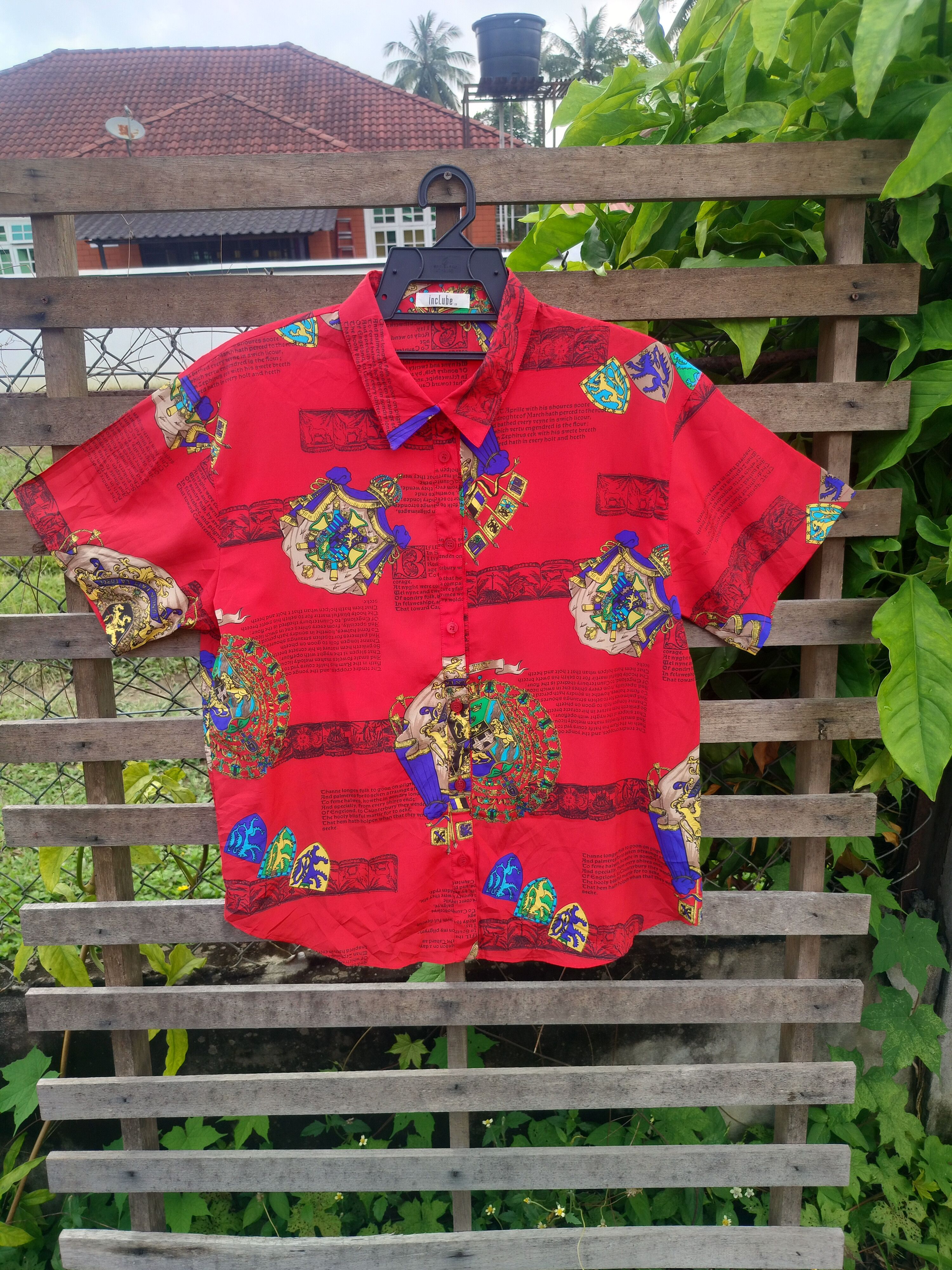 Japanese Brand INCLUBE FULL PRINT FLANNEL Size US M / EU 48-50 / 2 - 1 Thumbnail