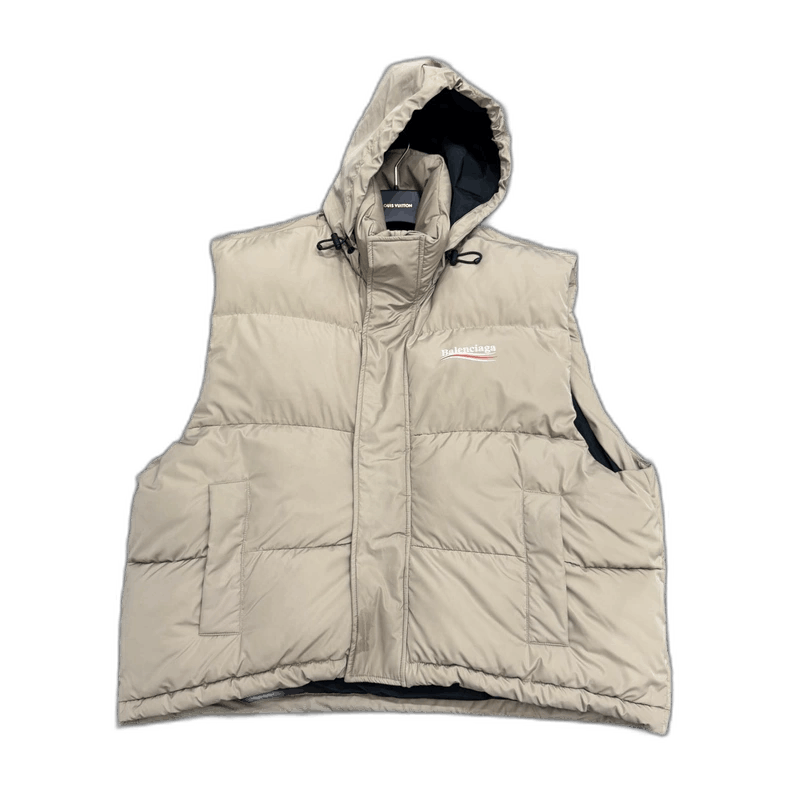 Balenciaga Balenciaga hooded down vest Size US XL / EU 56 / 4 - 1 Thumbnail