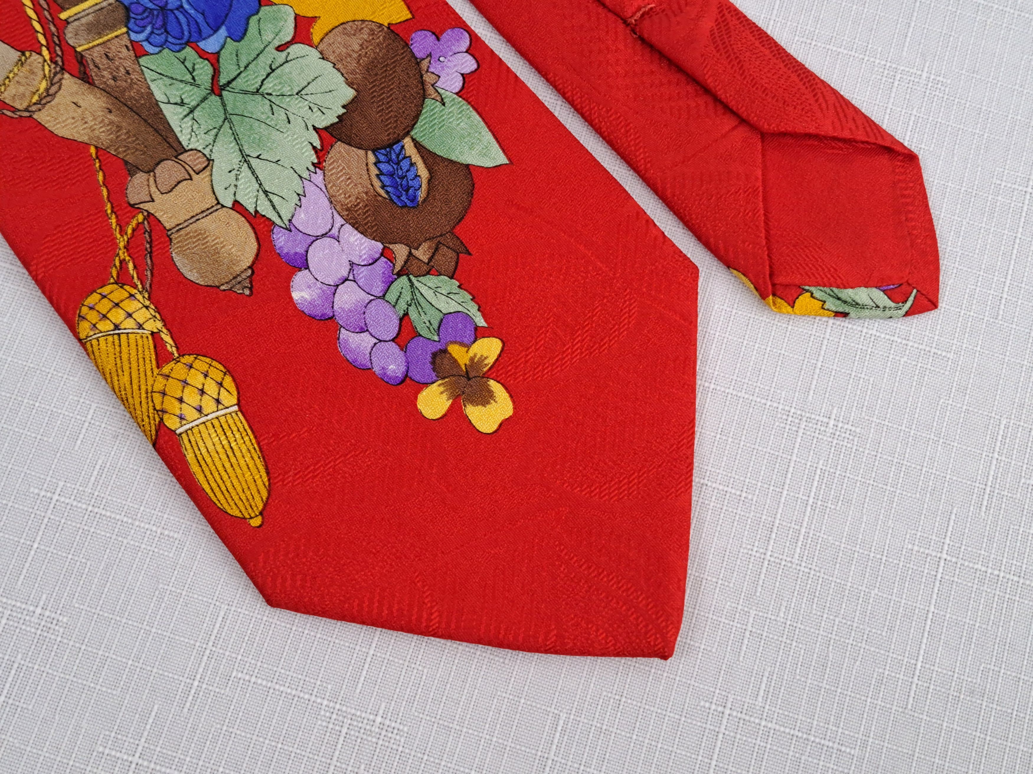 Leonard Paris × Vintage LEONARD Paris jacquard silk tie. Made in Italy. Size ONE SIZE - 6 Thumbnail
