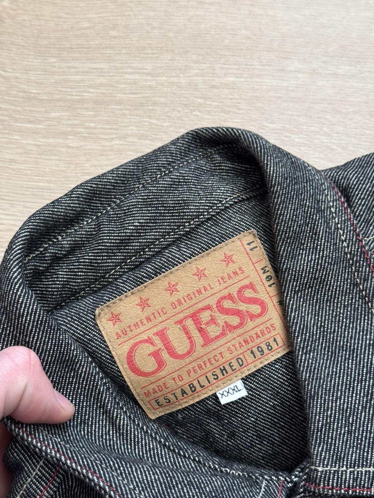 Guess Vintage 90’e Guess Made In USA Baggy Rap Jeans Shirt Size US XXL / EU 58 / 5 - 6 Thumbnail