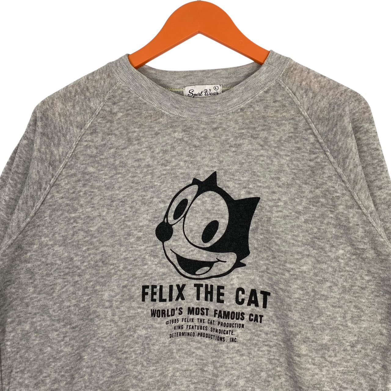 Vintage Vintage 1985 Felix The Cat Crewneck Sweatshirt Size US L / EU 52-54 / 3 - 4 Thumbnail