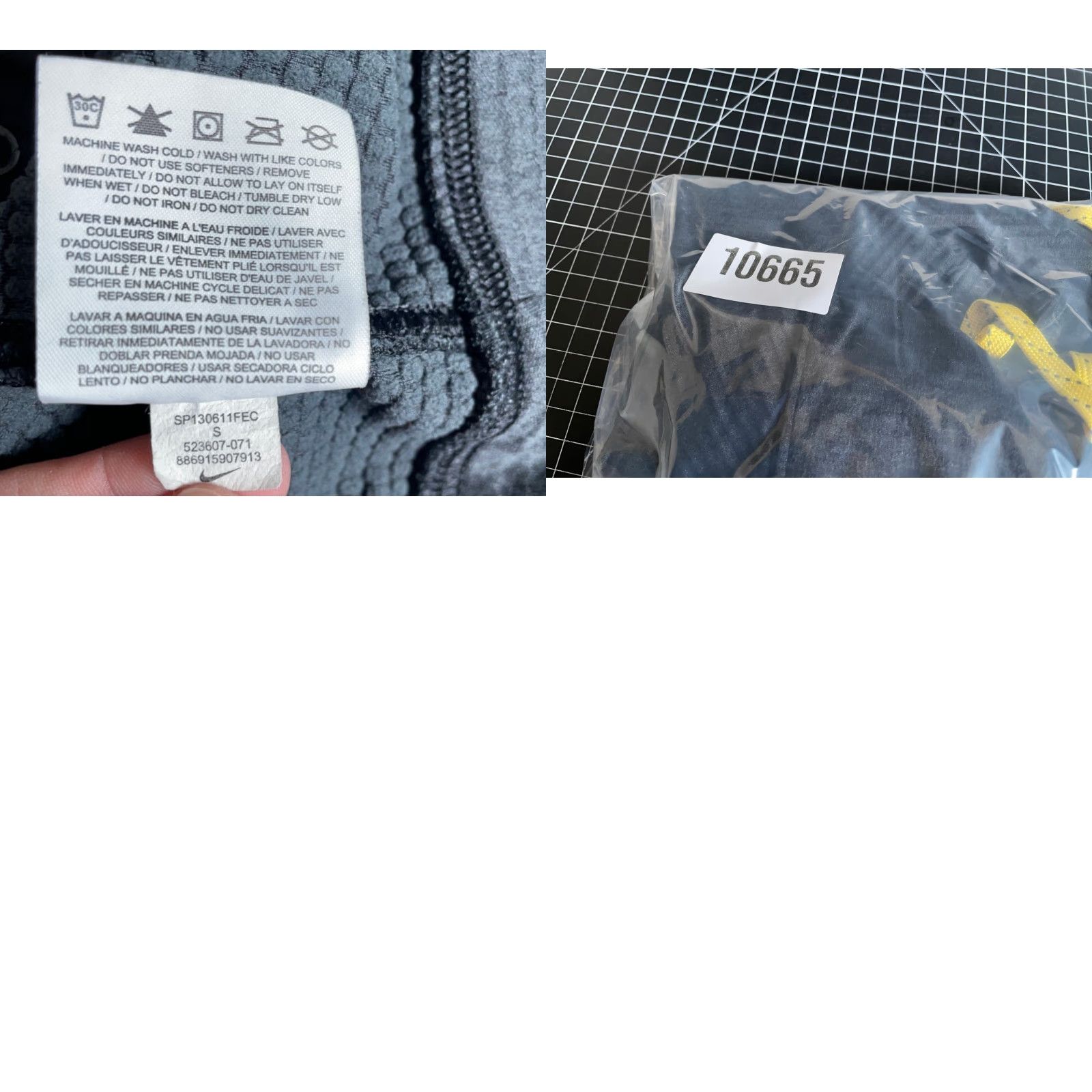 Nike Nike Livestrong Hoodie Mens Small Dark Gray ThermaFit Zip Up Sweatshirt Size US S / EU 44-46 / 1 - 9 Thumbnail