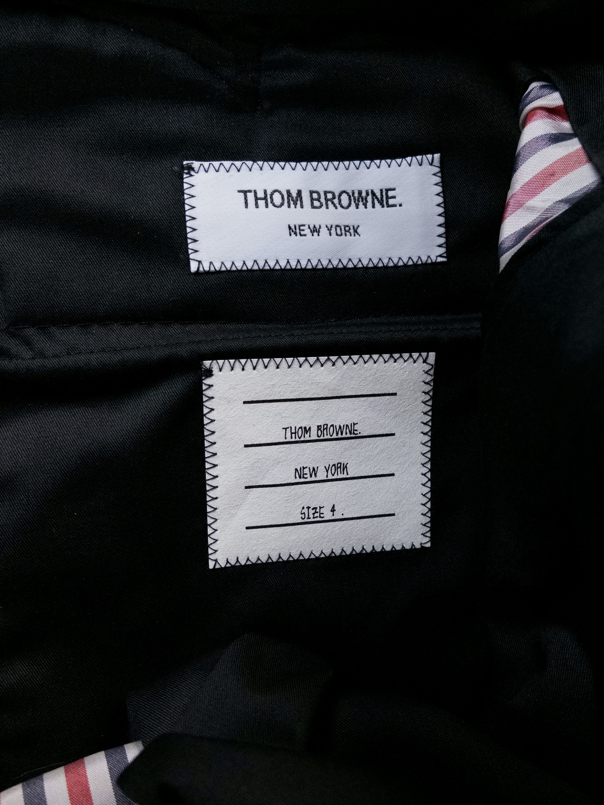 Thom Browne THOM BROWNE gray tartan wool cashmere pants Size 4 Size US 36 / EU 52 - 4 Thumbnail