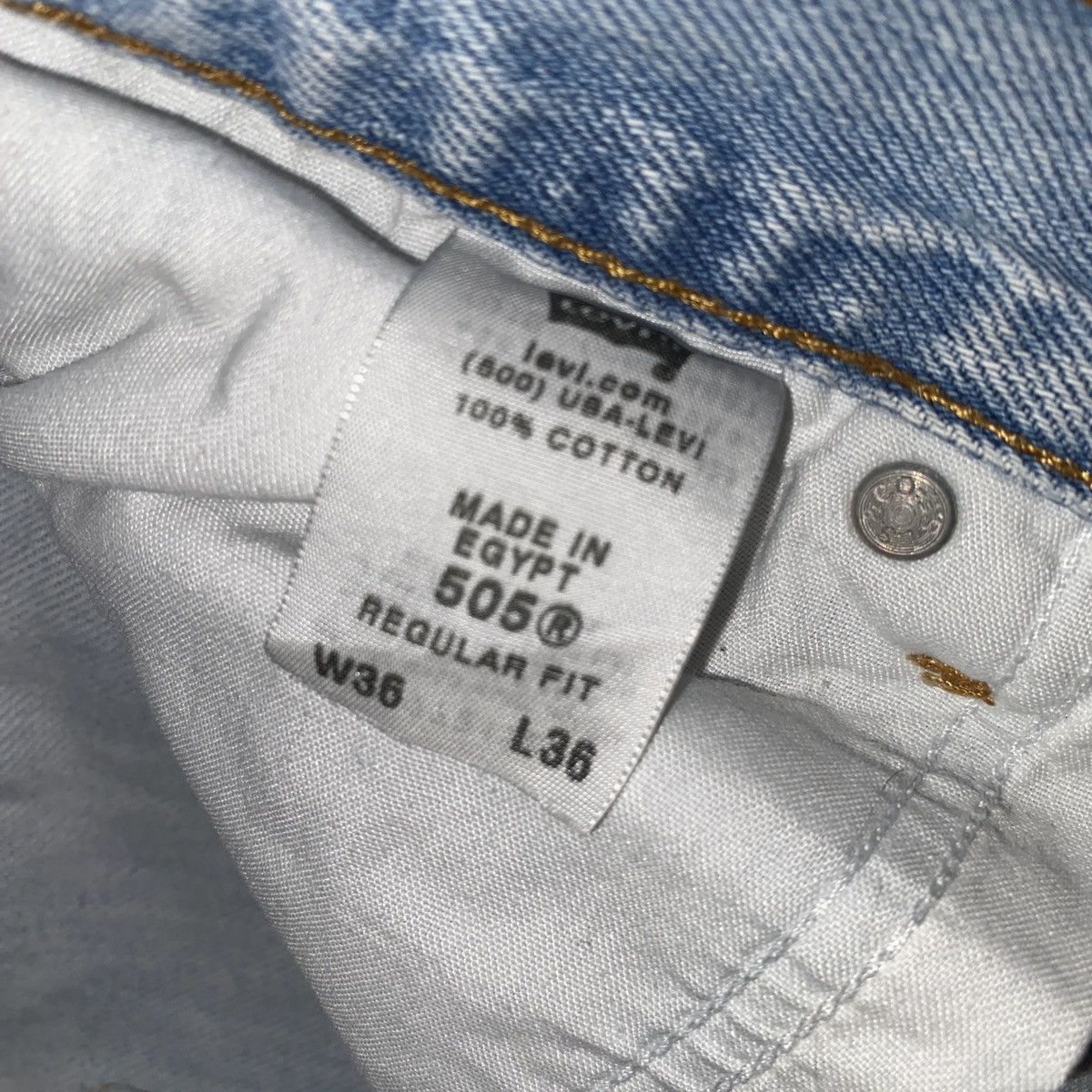 Levi's Vintage Levi Light Wash Jorts Size US 36 / EU 52 - 5 Thumbnail