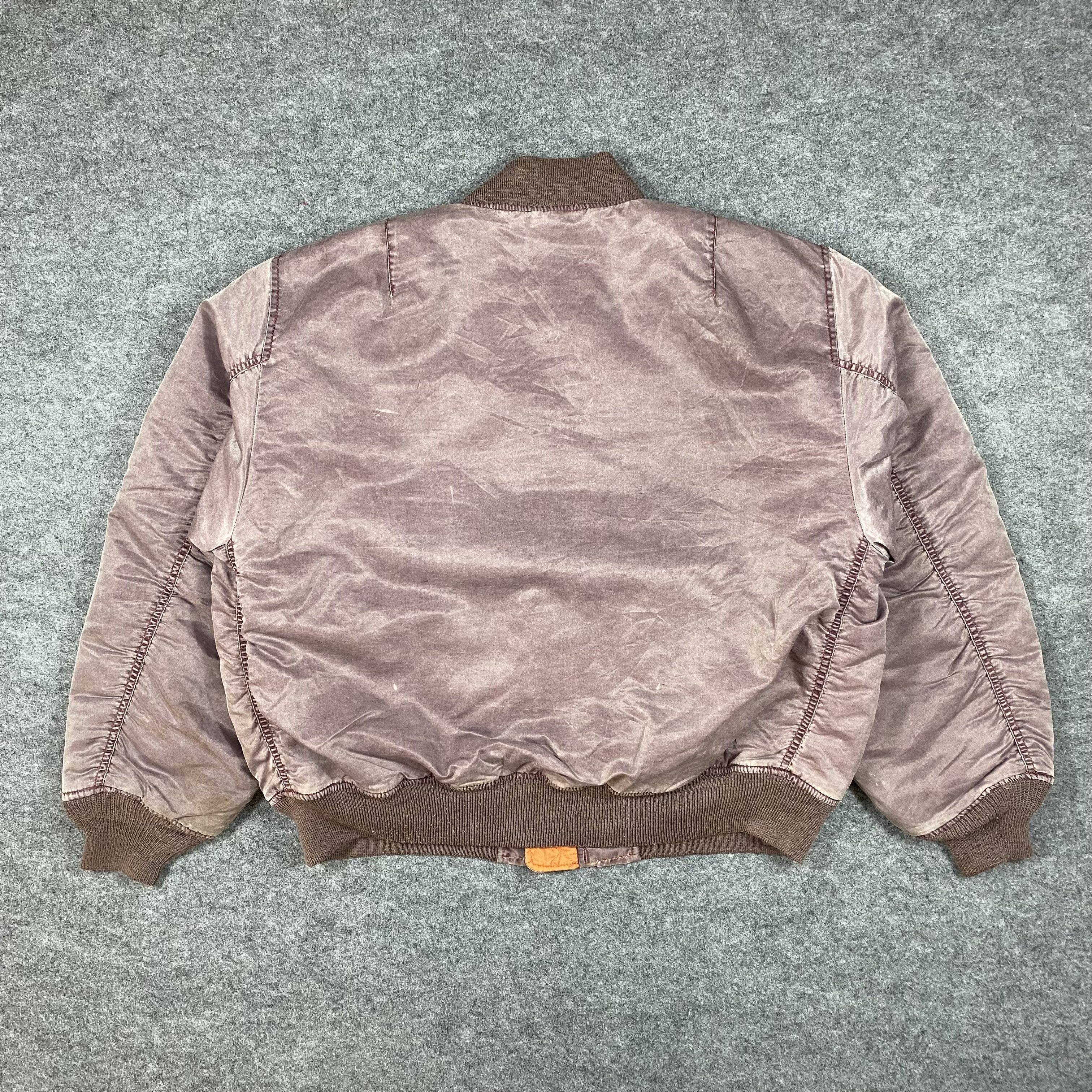 Buzz Rickson's VINTAGE BOMBERS Buzz Ricksons Style Sun Faded JACKET-J567 Size US L / EU 52-54 / 3 - 2 Thumbnail