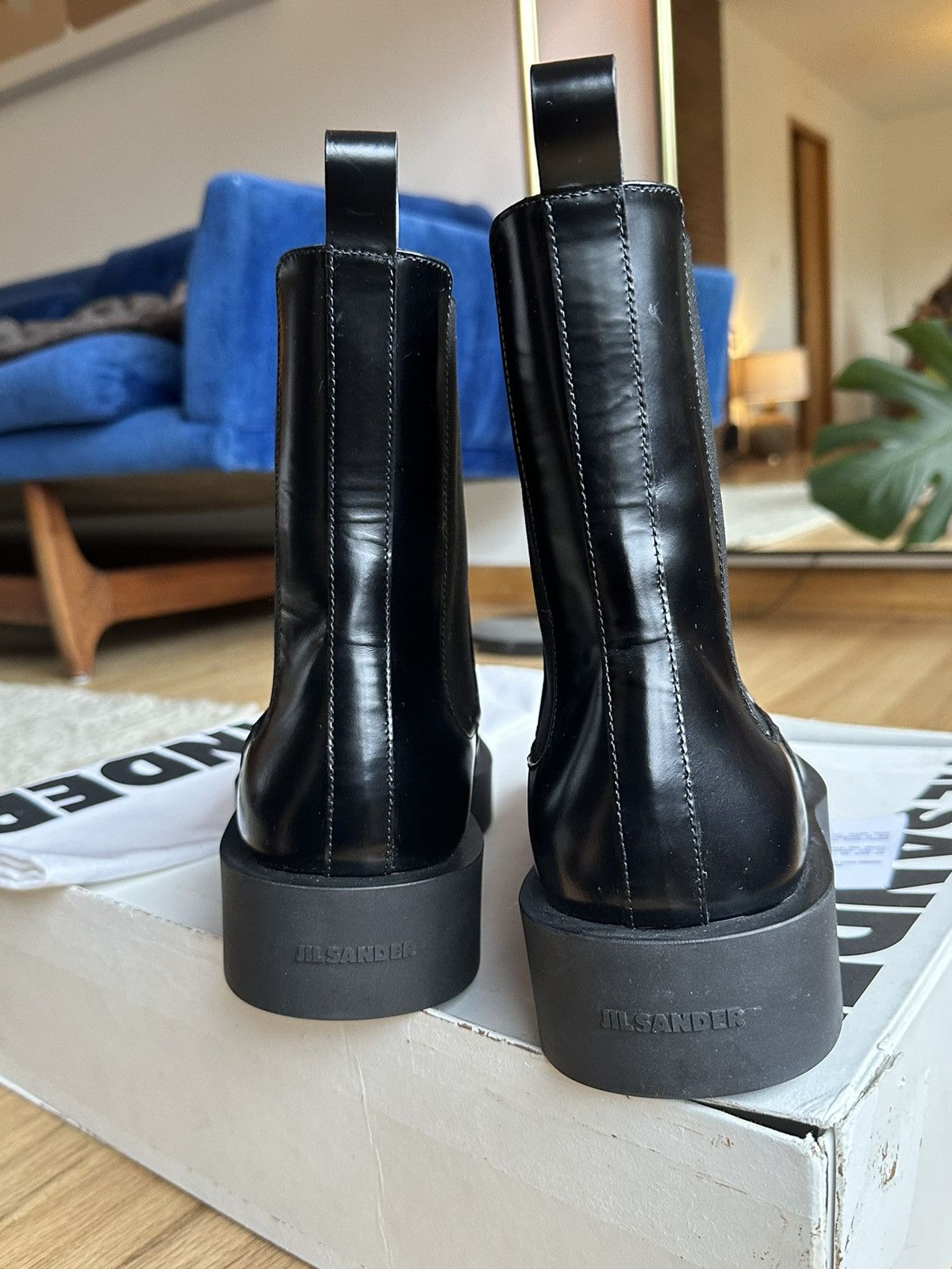 Jil Sander Jil Sander Round Toe Chelsea Boot Size US 10 / EU 43 - 4 Thumbnail