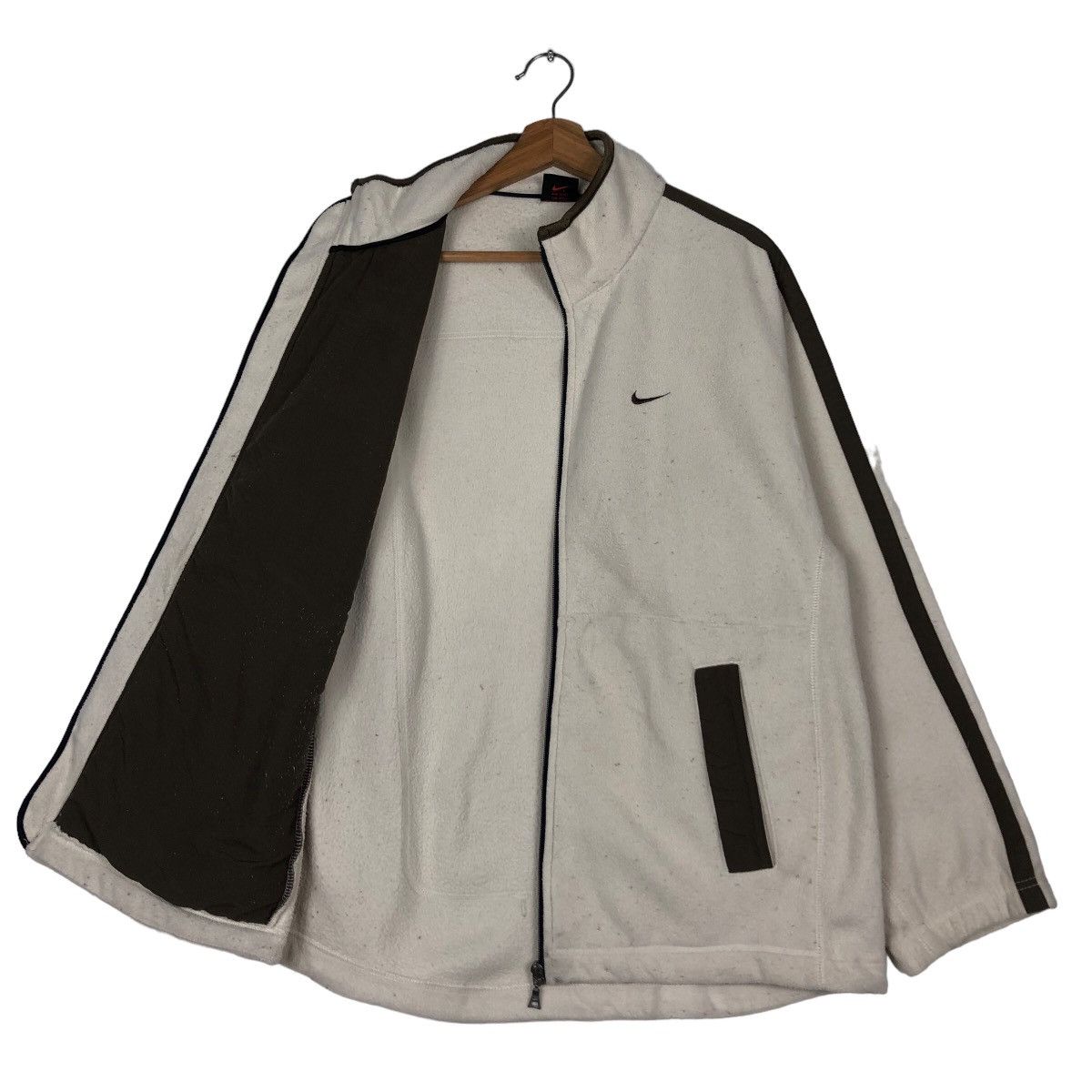 Nike 🔥90’s Vintage Nike Zipper Fleece Jacket Streetwear Size US M / EU 48-50 / 2 - 11 Thumbnail