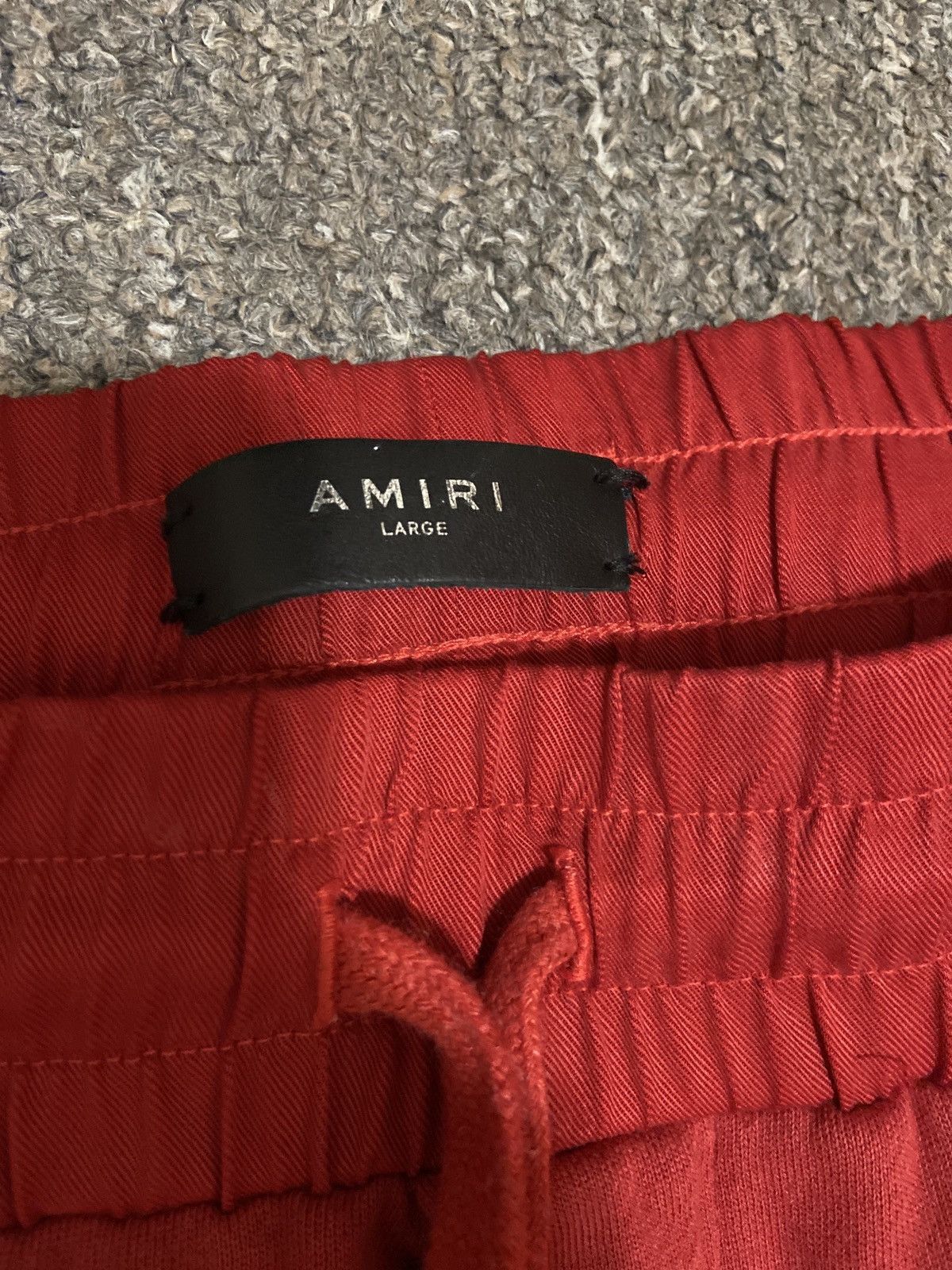 Amiri Amiri Mx1 Sweatpants - Fire Red Size US 34 / EU 50 - 5 Thumbnail