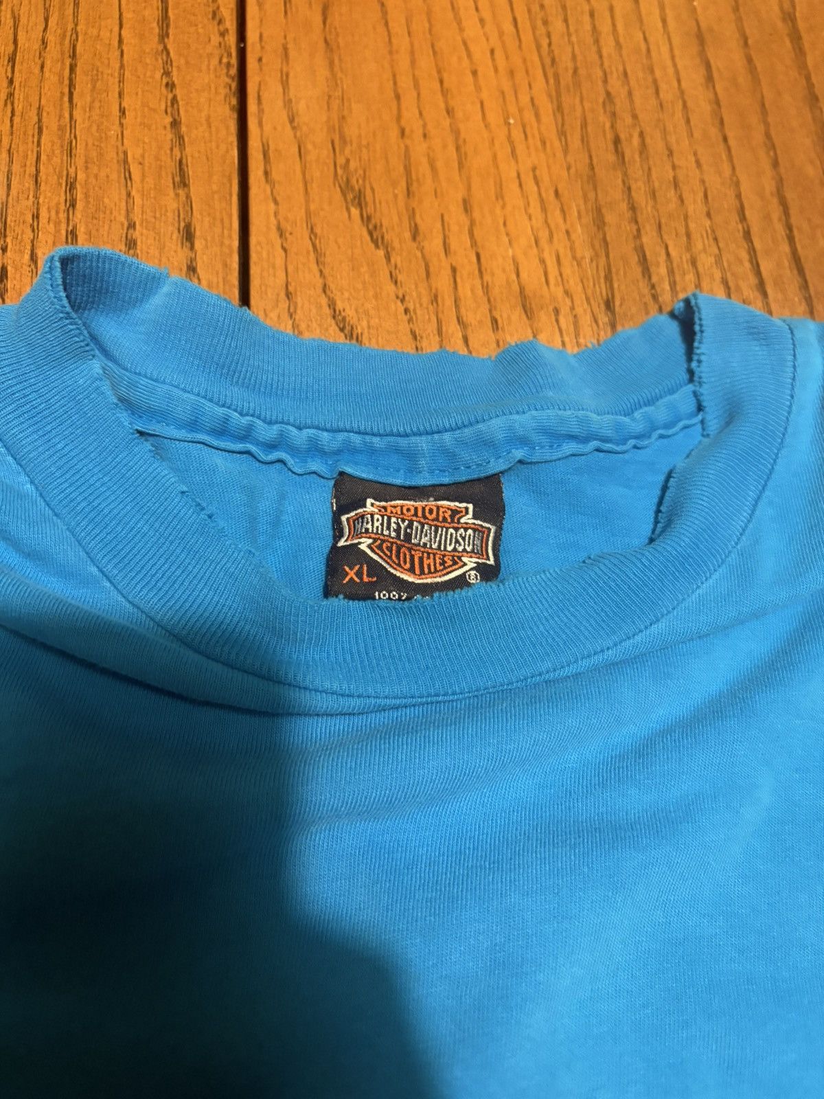 Harley Davidson Vintage 1993 Harley Davidson Tee XL Size US XL / EU 56 / 4 - 3 Thumbnail