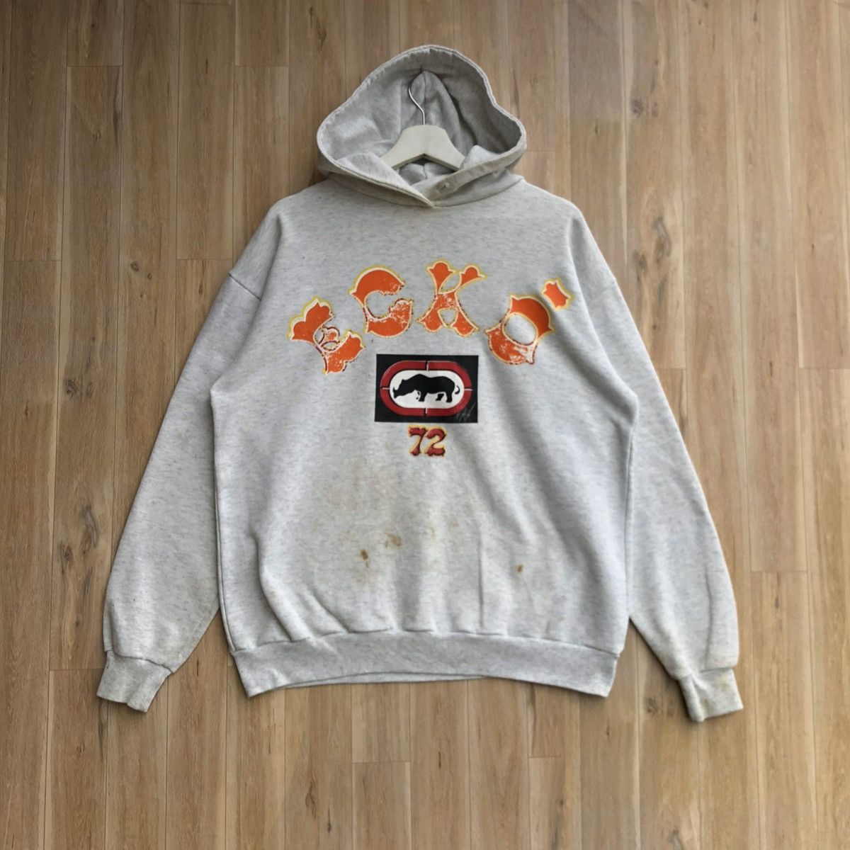 Ecko Unltd. × Vintage Vintage Ecko Unltd Skateboard Hoodie Pullover Size US L / EU 52-54 / 3 - 1 Thumbnail