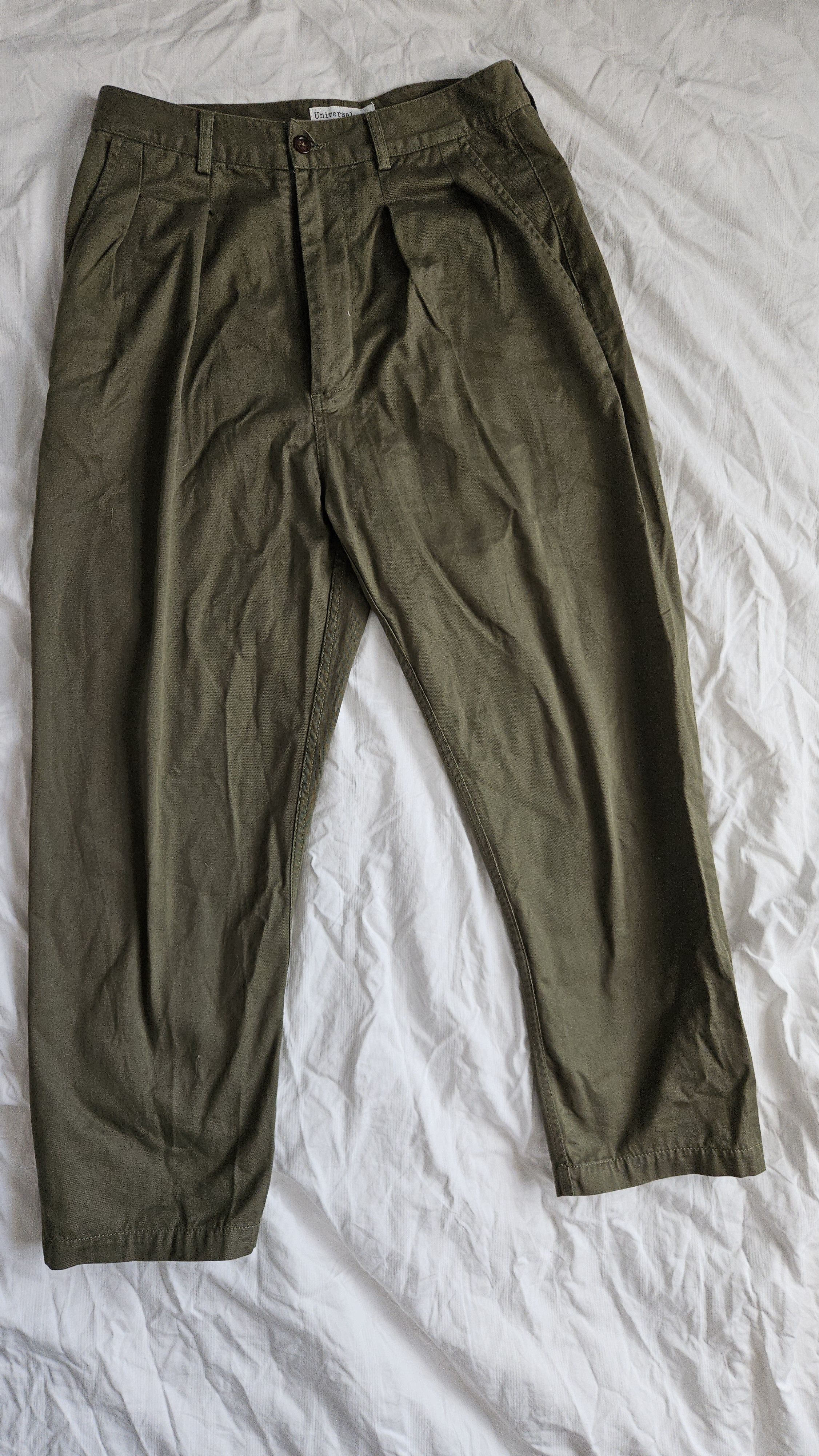 Universal Works Universal Works Pleat Pants Size US 29 - 1 Thumbnail