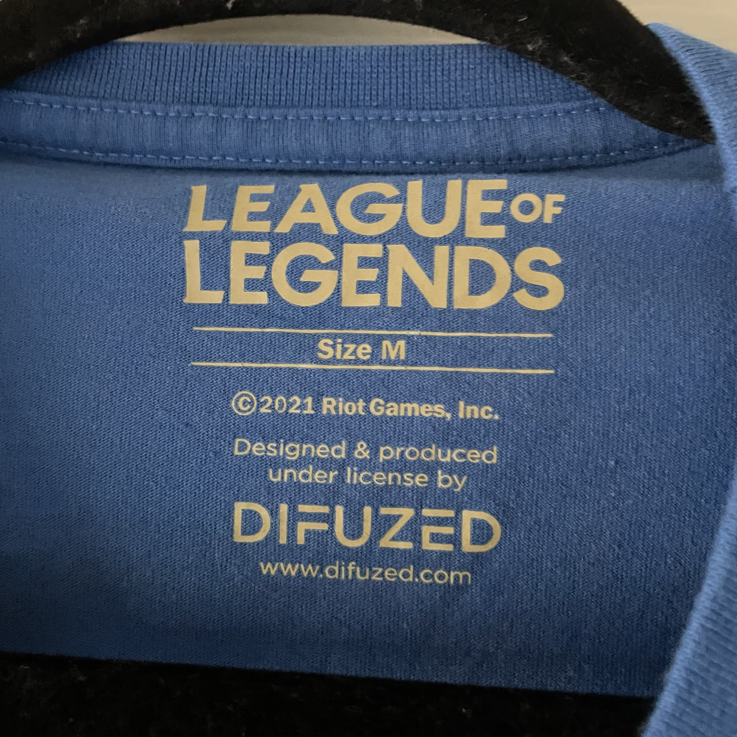 The Difference League of Legends Exclusive Embroidered Tee Size US M / EU 48-50 / 2 - 3 Thumbnail
