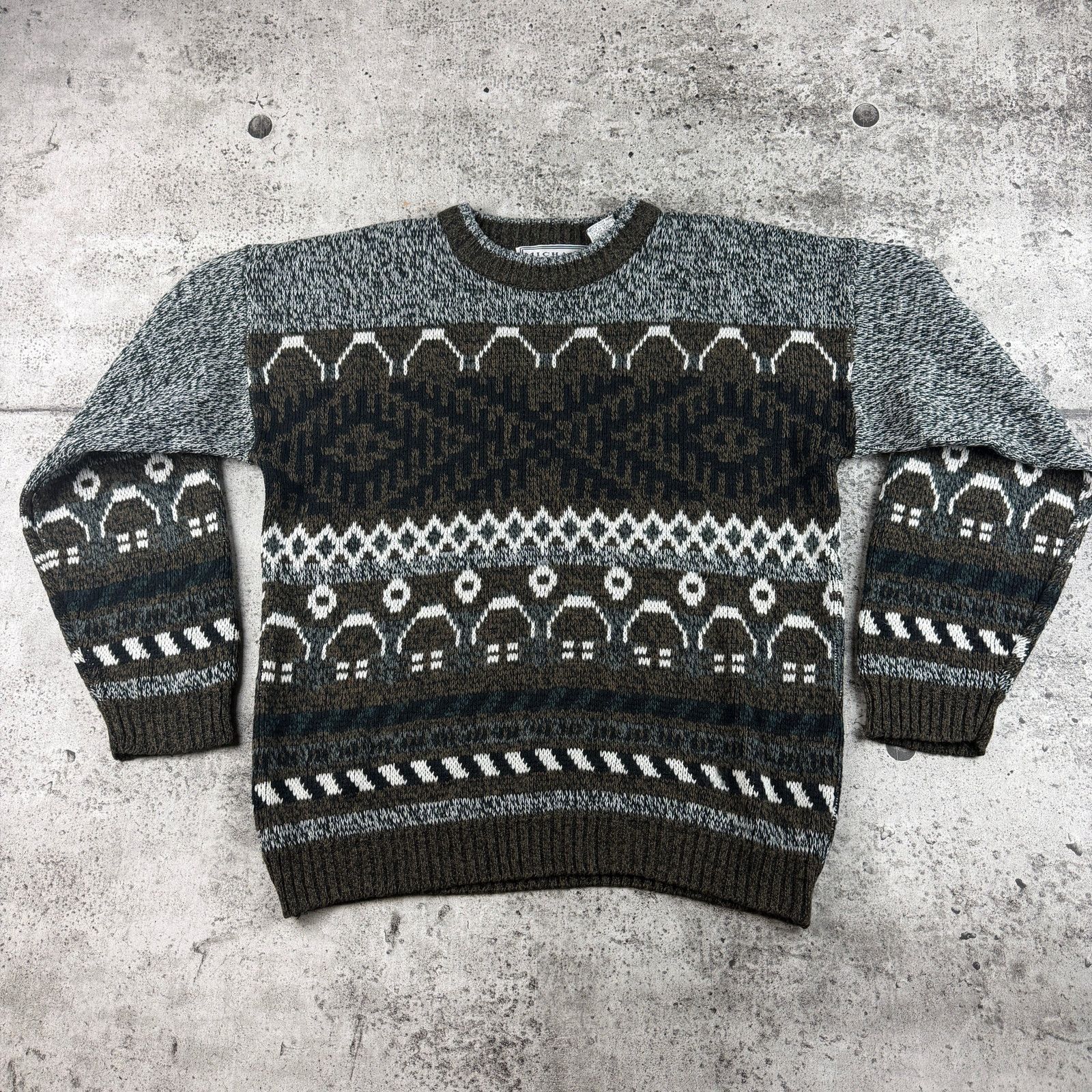 Vintage Vintage Preppy sweater Michael Gerald Sweater Size Medium Size US M / EU 48-50 / 2 - 1 Thumbnail