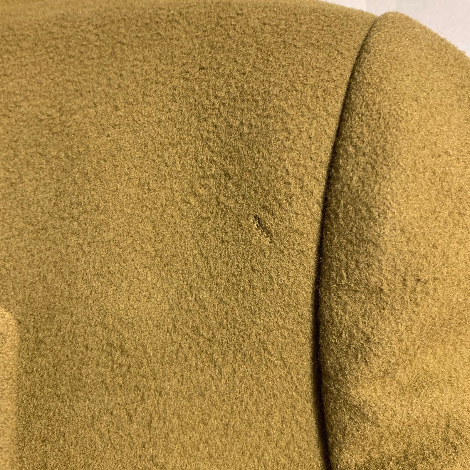 Paul Smith PAUL SMITH Size 38 Olive Green Wool Cashmere Peak Lapel Coat Size US S / EU 44-46 / 1 - 5 Thumbnail