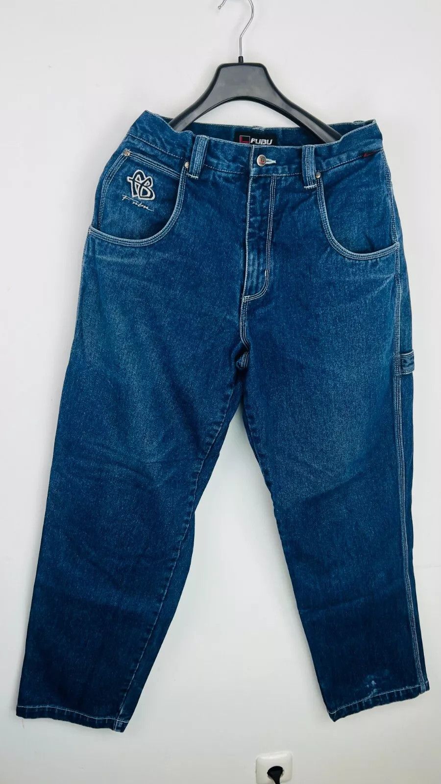 Fubu FUBU jeans, blue vintage baggy jeans 90s 32 Size US 32 / EU 48 - 3 Thumbnail