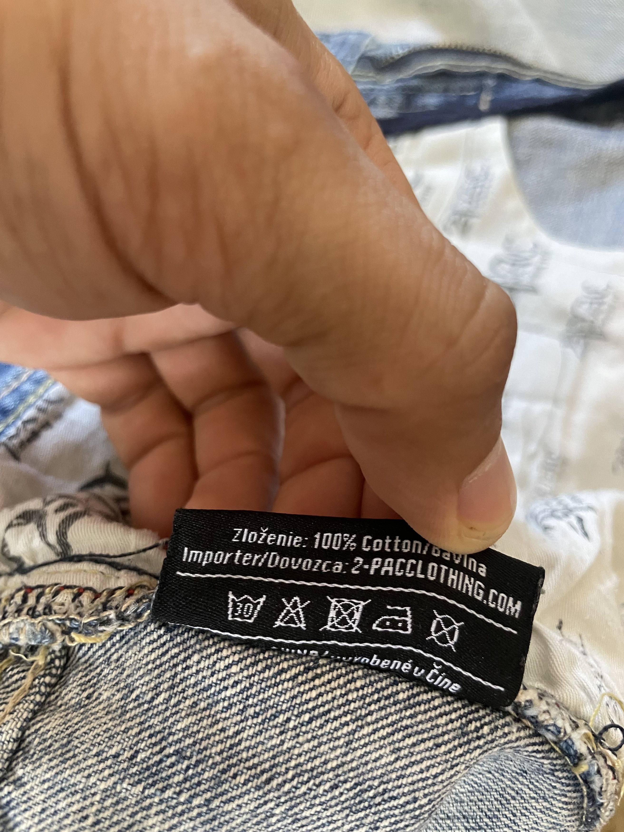 Rap Tees × Vintage Vintage 2Pac The Collection BAGGY Denim Rap Shorts Size US 42 / EU 58 - 8 Thumbnail