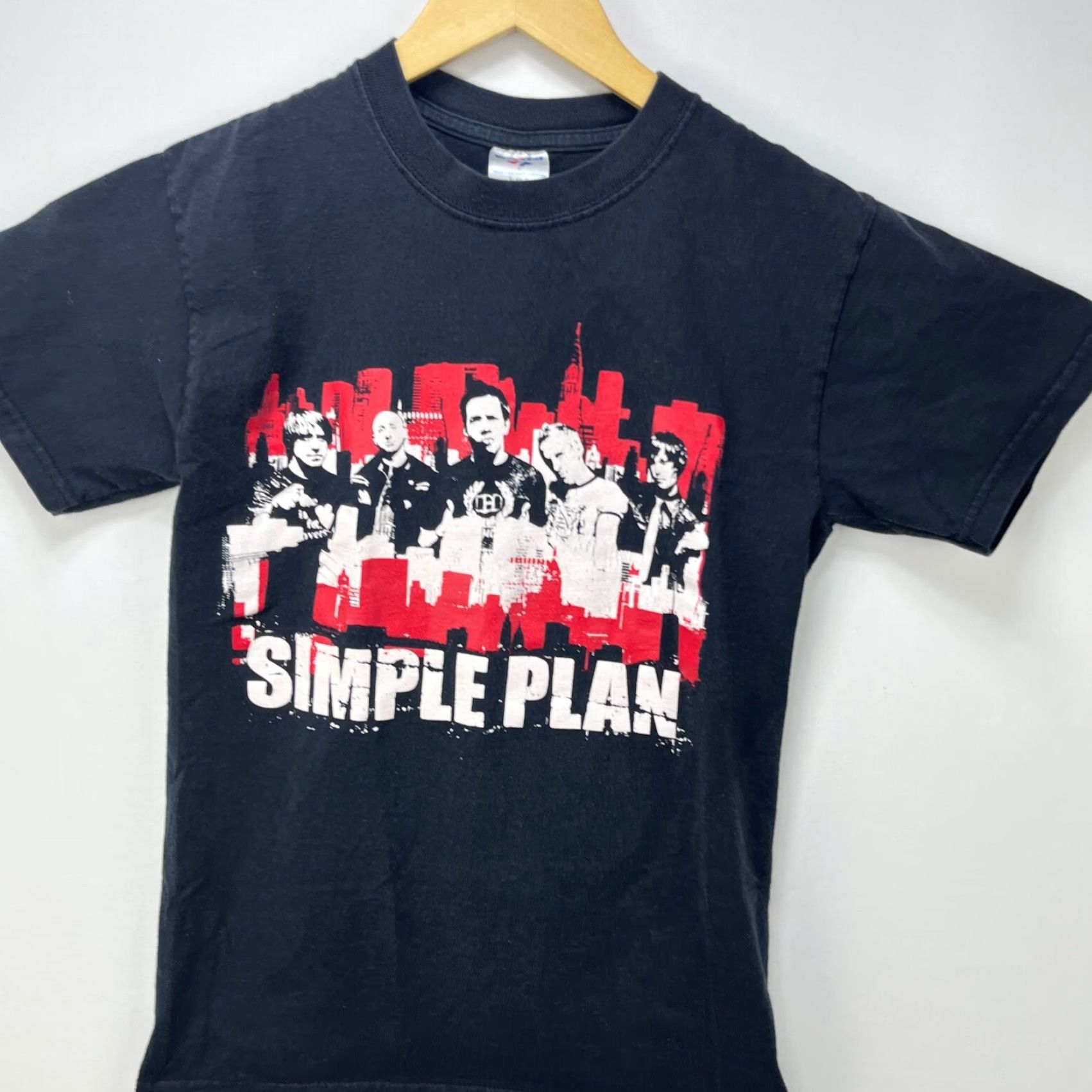 Vintage VINTAGE Y2K Simple Plan Band US Tour T-Shirt Small Emo Punk Men S Black Shirt Size US S / EU 44-46 / 1 - 2 Thumbnail