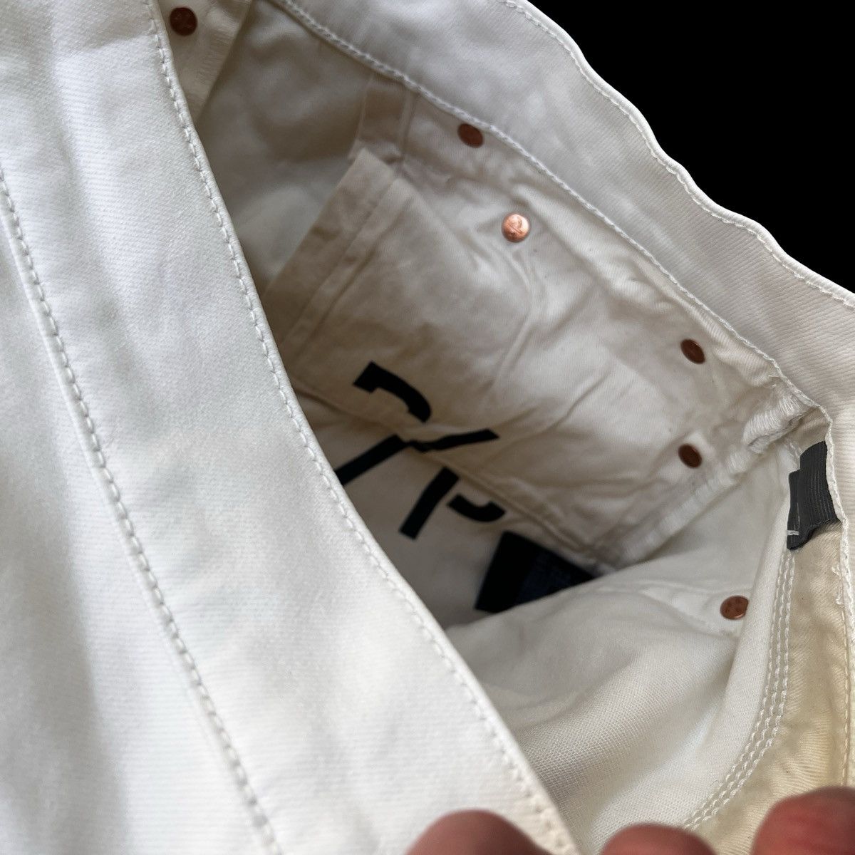 Purple PURPLE BRAND p004 Cargo Flared Jeans White Size 34 Size US 34 / EU 50 - 12 Thumbnail