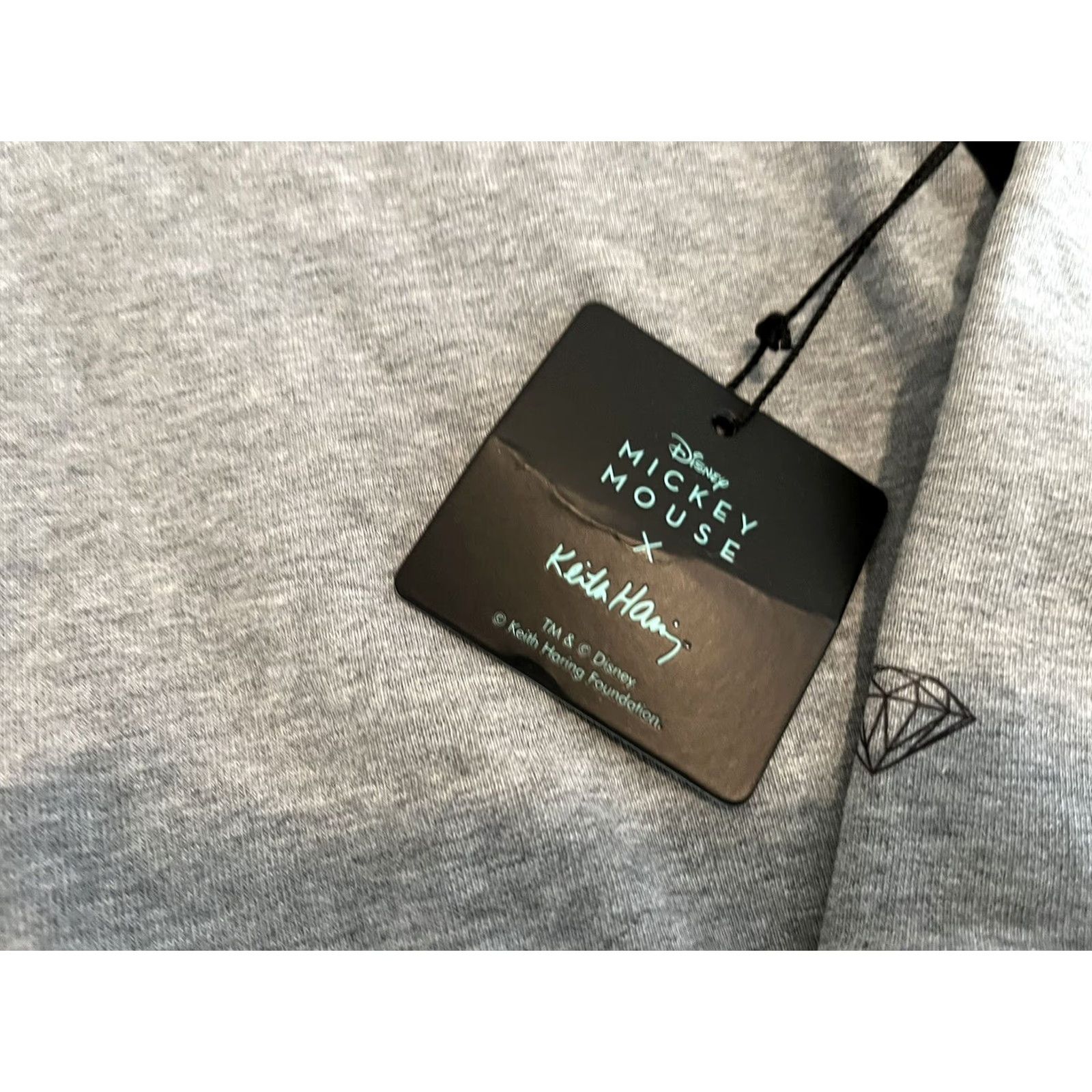Diamond Supply Co. VINTAGE Diamond Supply Co Disney Mickey Mouse X Keith Haring Gray Hoodie Sweater 2XL XXL Mens 2XL Hoodie Mickey Mouse Gray Pullover 90s Size US XXL / EU 58 / 5 - 5 Thumbnail