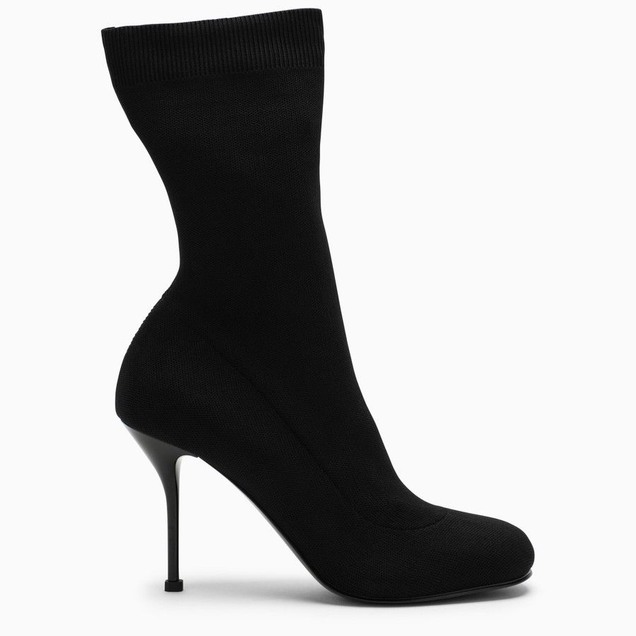 image of Alexander Mcqueen O1D2Blof0124 Boot In Black, Women's (Size 6)
