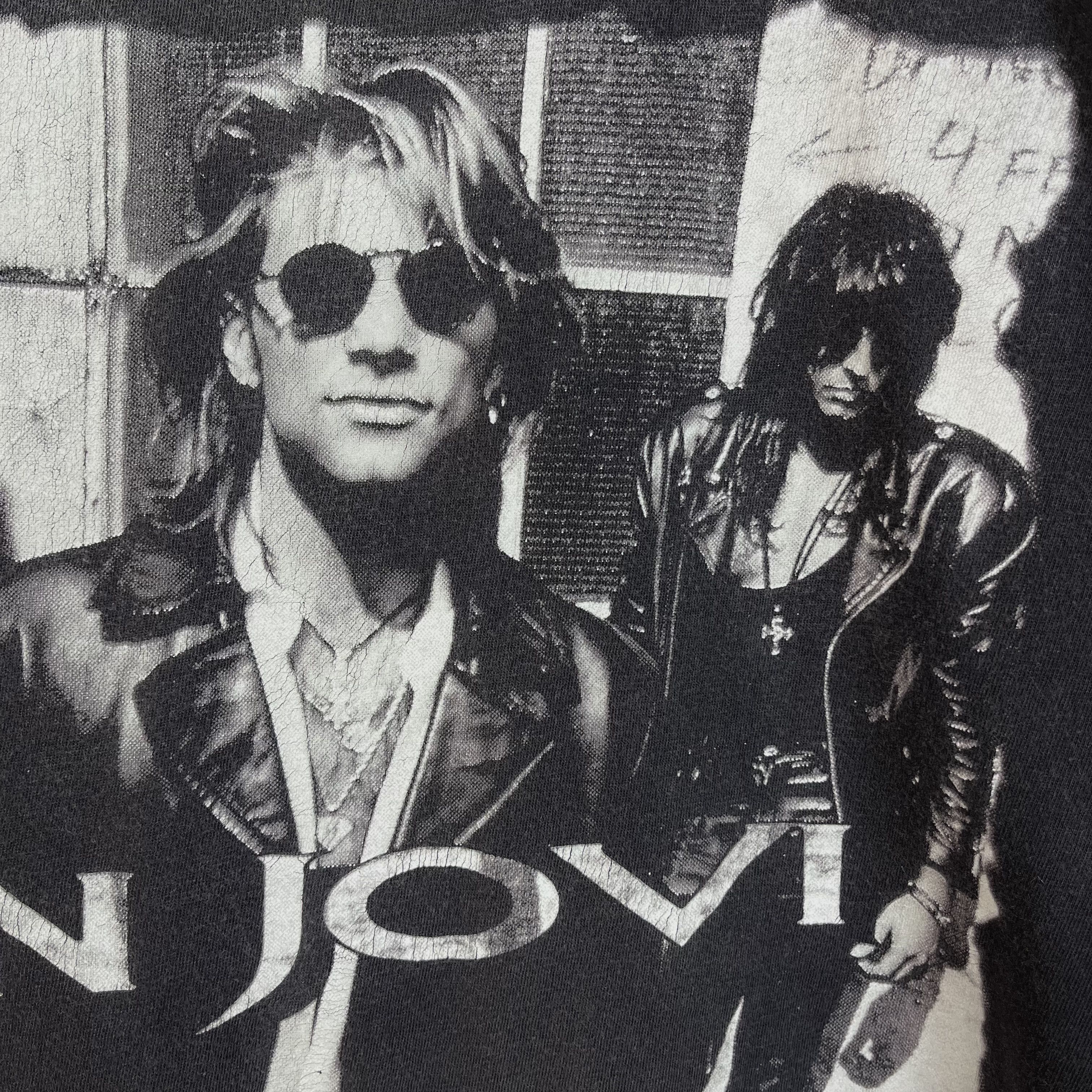Band Tees Vintage Bon Jovi Keep The Faith Band T Shirt 1992 Size US XL / EU 56 / 4 - 10 Thumbnail