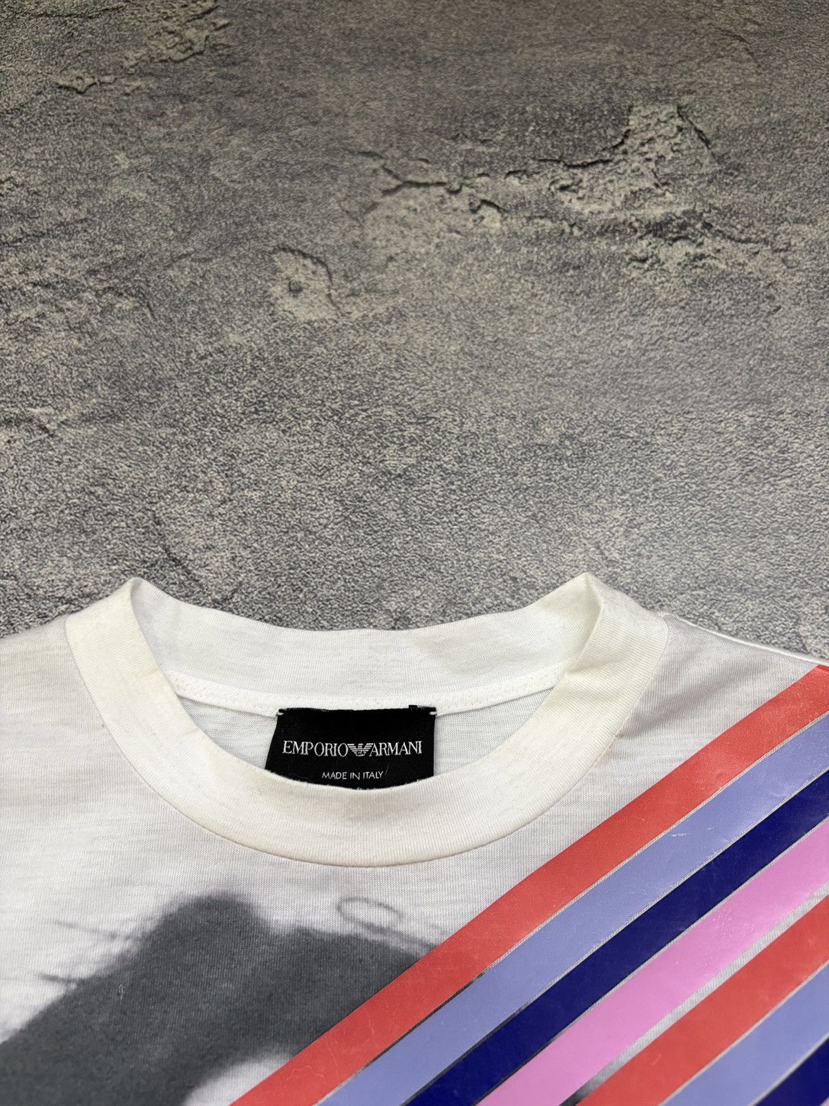 Emporio Armani Vintage Emporio Armani Archive Photo Print Graphic Tee IT 40 Size S / US 4 / IT 40 - 6 Thumbnail