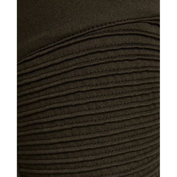 Zara Zara Military Green Topstitching & Zippered Details Skinny Size 27" / US 4 / IT 40 - 4 Thumbnail