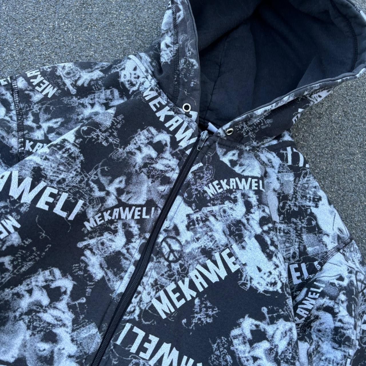 Japanese Brand × Vintage Rap hoodie Size US M / EU 48-50 / 2 - 3 Thumbnail