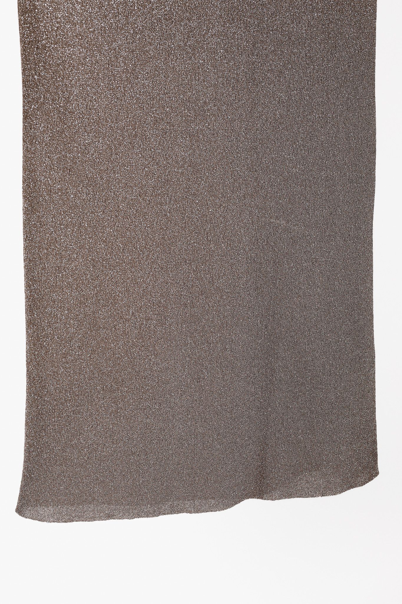 Brunello Cucinelli Brunello Cucinelli AW/20 Taupe Shimmer Knit Tank Size M / US 6-8 / IT 42-44 - 5 Thumbnail