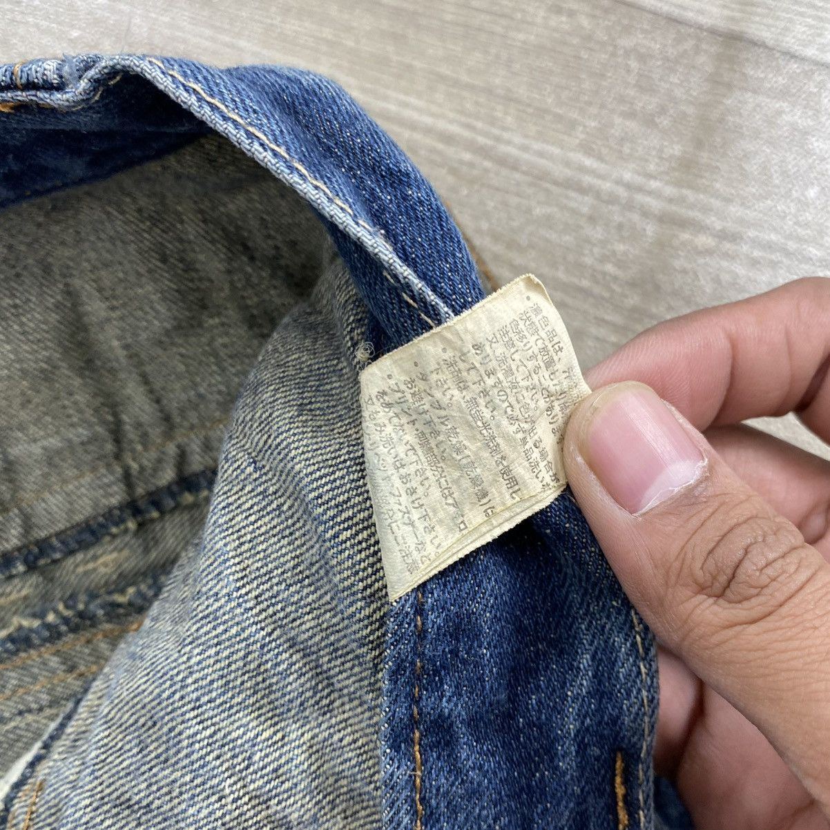Japanese Brand 2000s Breathmint Double Waist Faded Beauty Beast Lgb Jeans Size US 32 / EU 48 - 8 Thumbnail