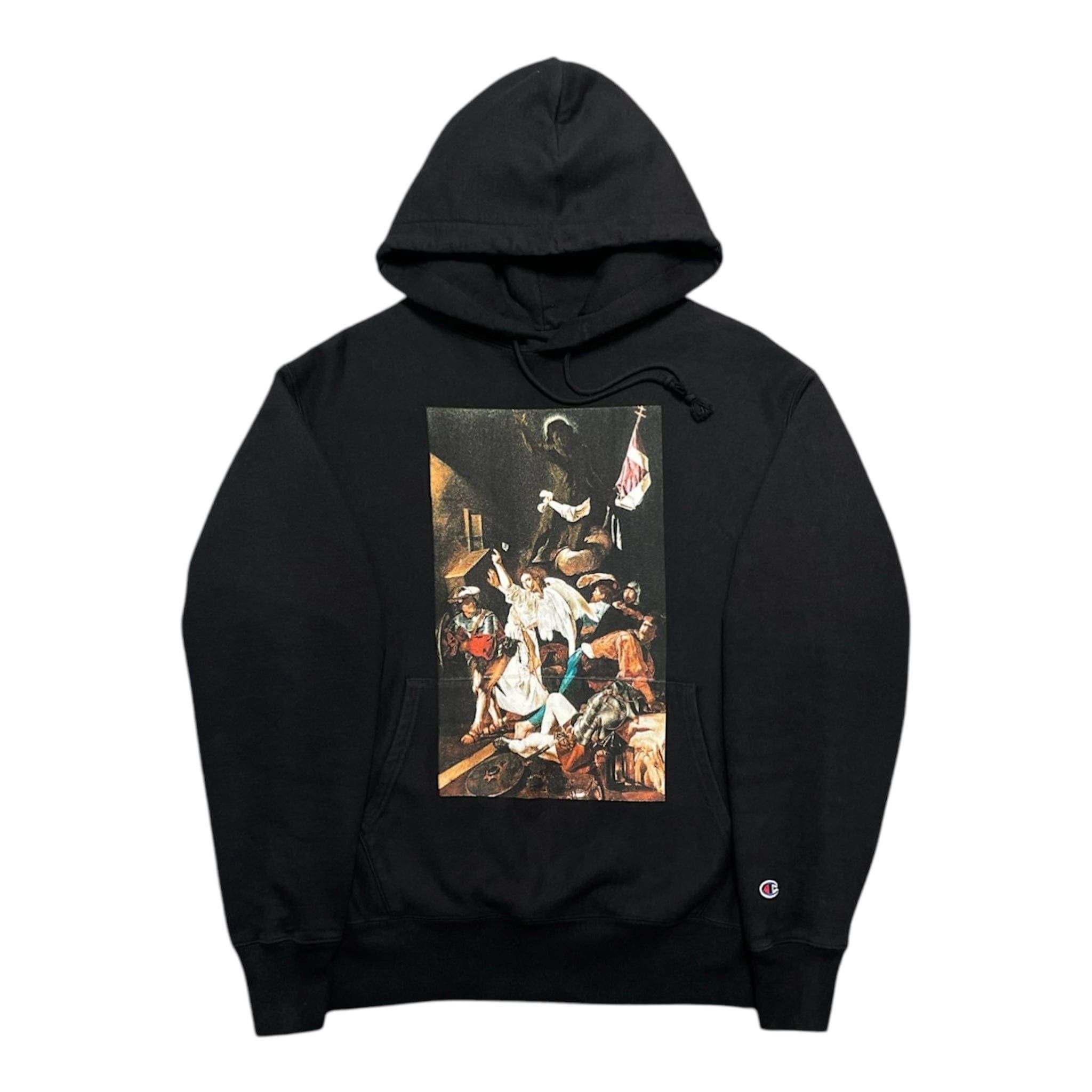DENIM TEARS Pyrex Tears Hooded Sweatshirt Black Size US L / EU 52-54 / 3 - 1 Thumbnail
