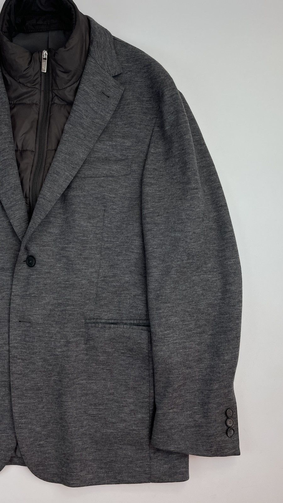 Boggi Boggi Milano Gray Blazer Size 48R - 2 Thumbnail