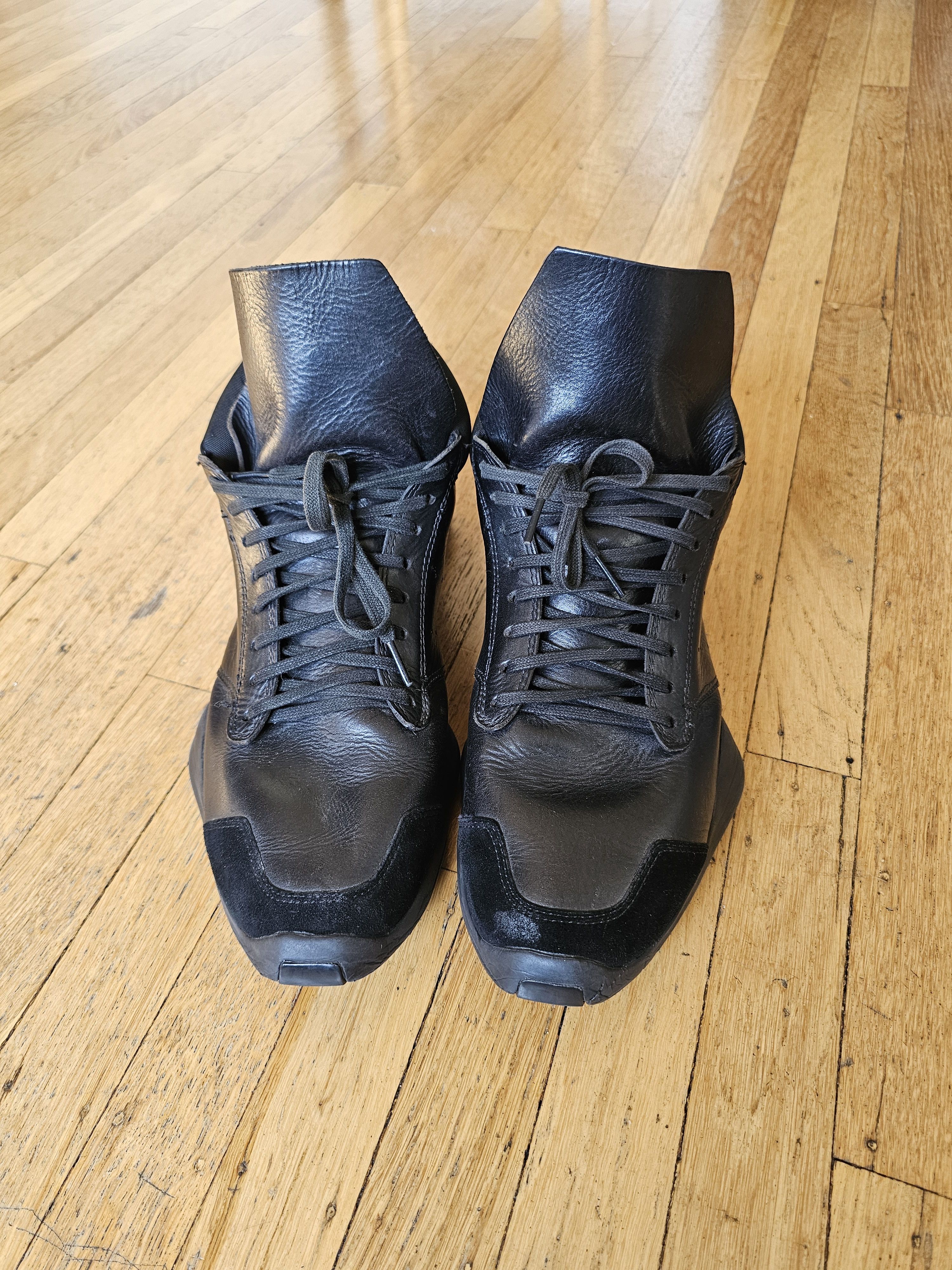 Rick Owens Triple Black Vicious Runner