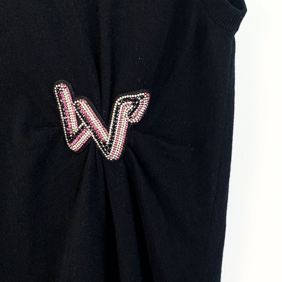 Louis Vuitton Louis Vuitton Diamond Wool Sleeveless Knit Dress K26WX Size XS / US 0-2 / IT 36-38 - 4 Thumbnail
