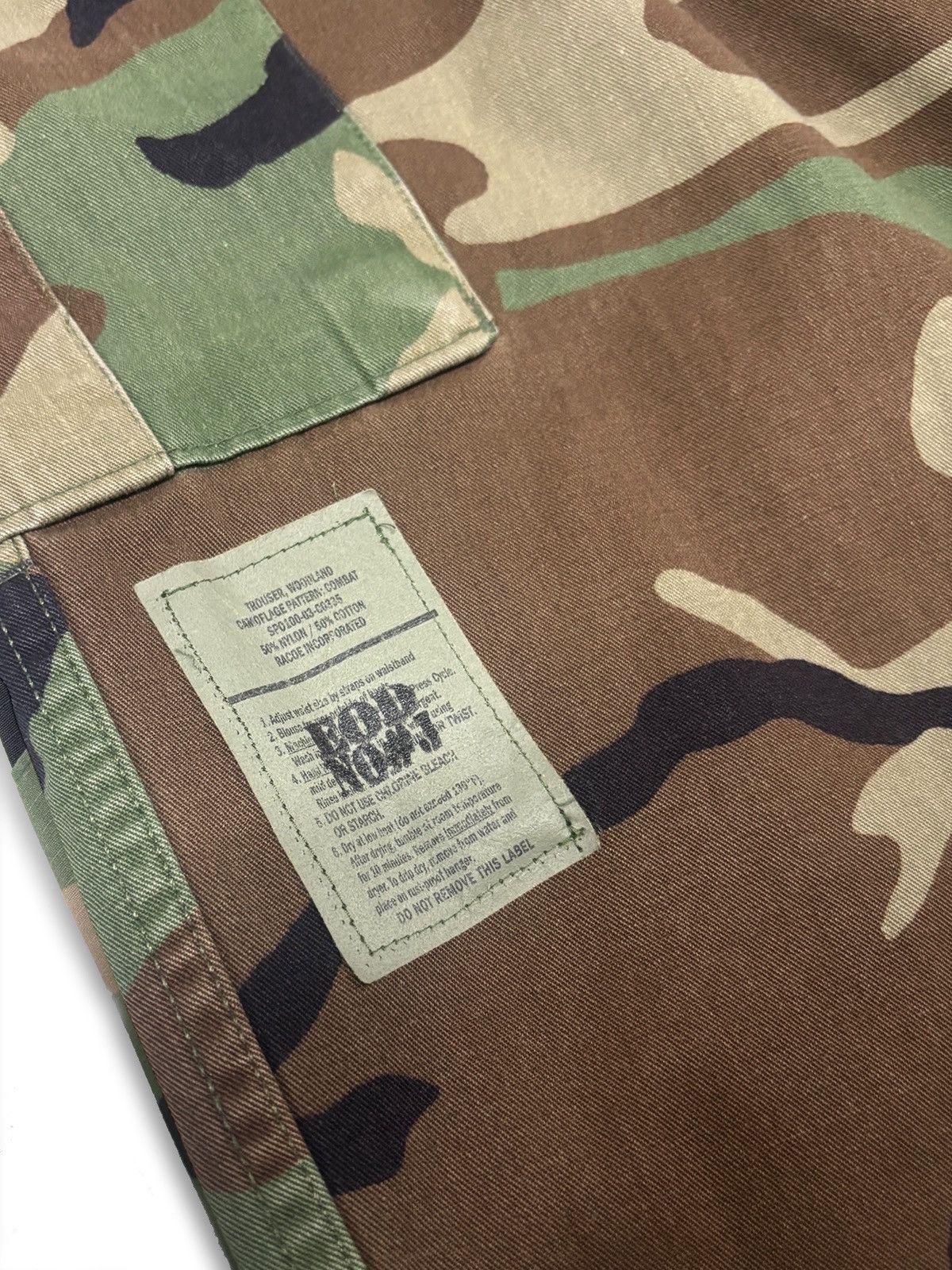 Vintage Woodland BDU Bermuda (Cotton twill) Size US 32 / EU 48 - 5 Thumbnail