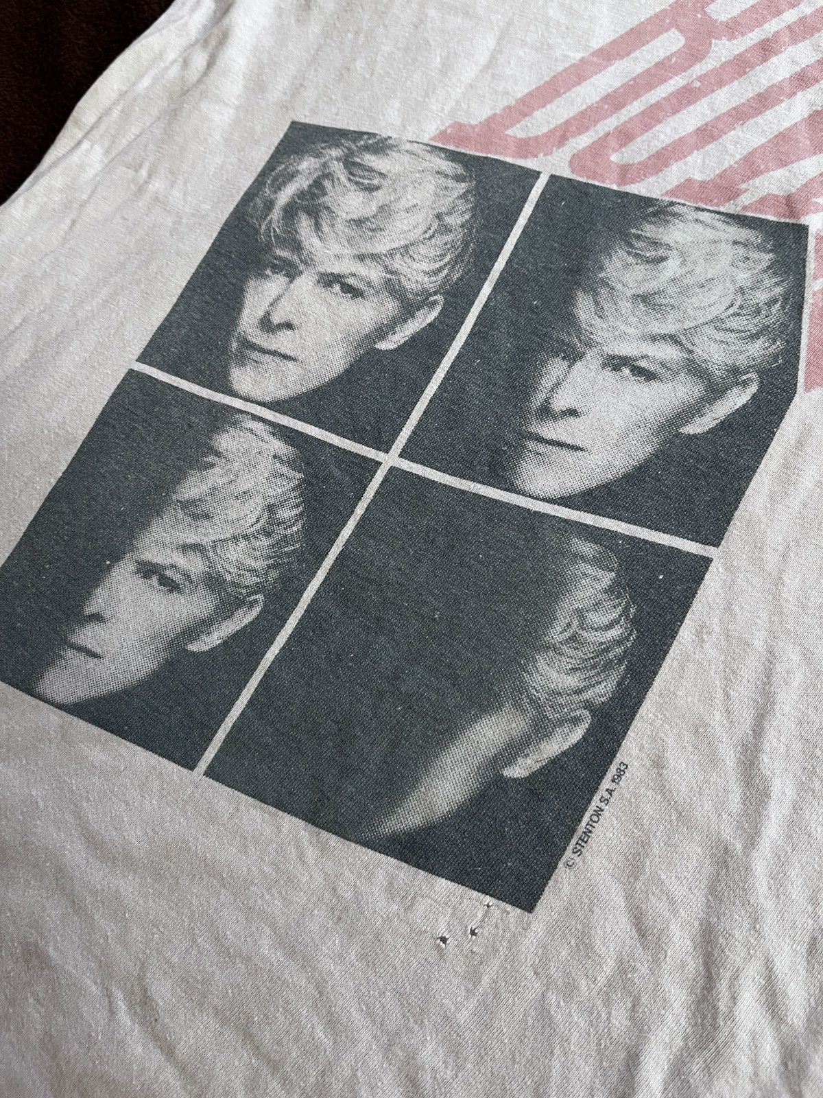 Band Tees Vintage David Bowie 1983 Trash Size US L / EU 52-54 / 3 - 3 Thumbnail