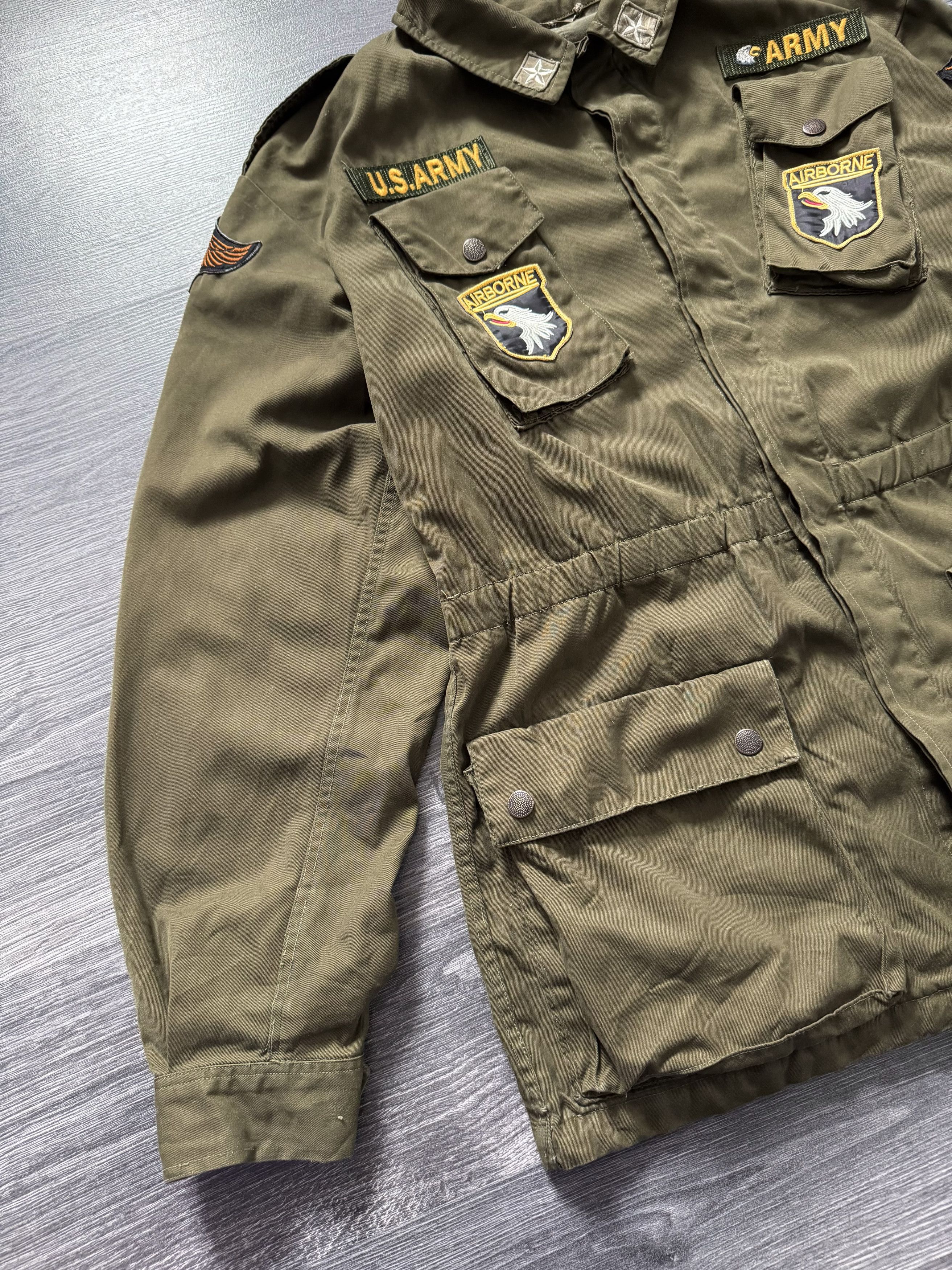 Other Vintage US Army Field Jacket with Harley-Davidson Patches Size US M / EU 48-50 / 2 - 5 Thumbnail