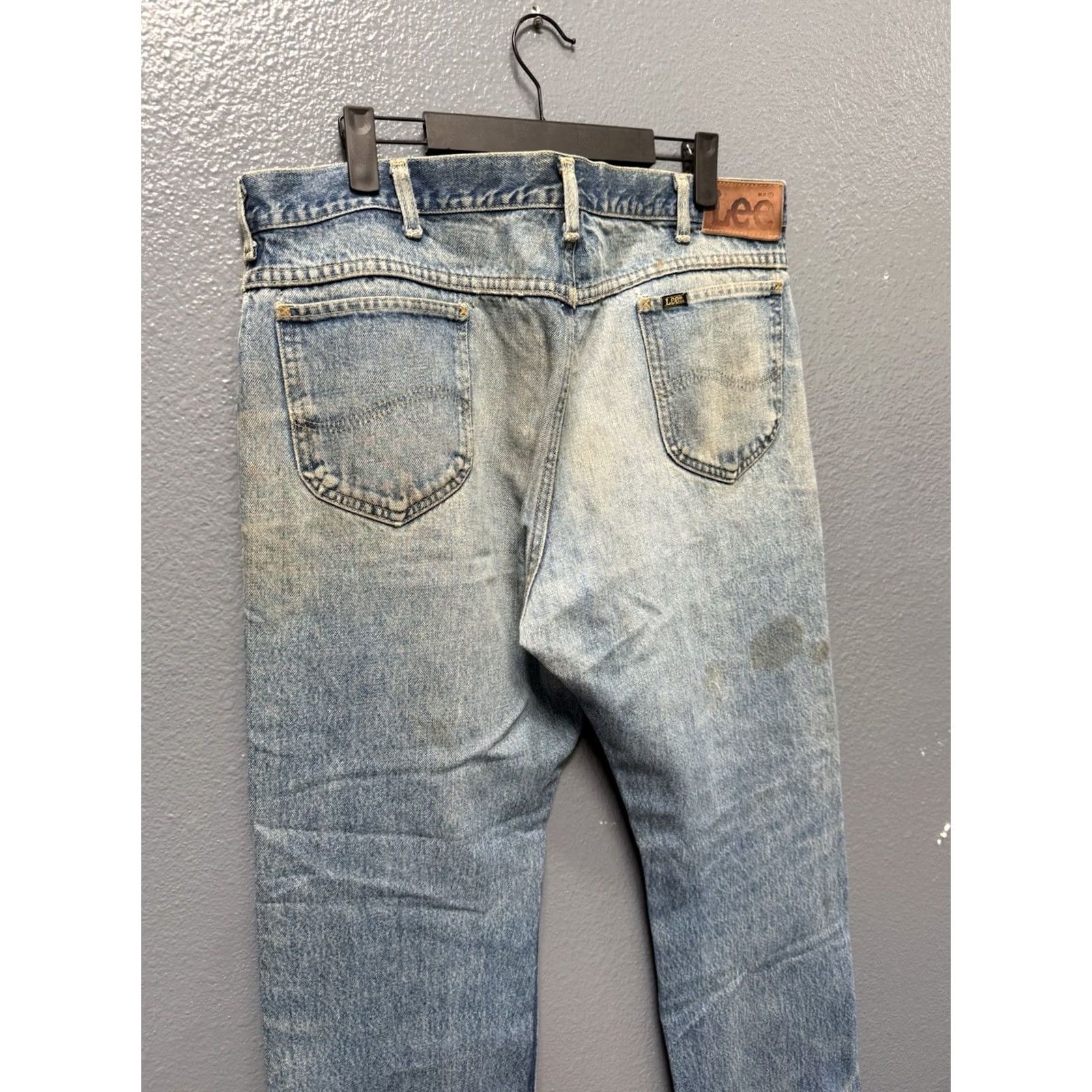Lee VINTAGE Lee Riders Blue Denim Jeans Shirt? Size US 40 / EU 56 - 2 Thumbnail