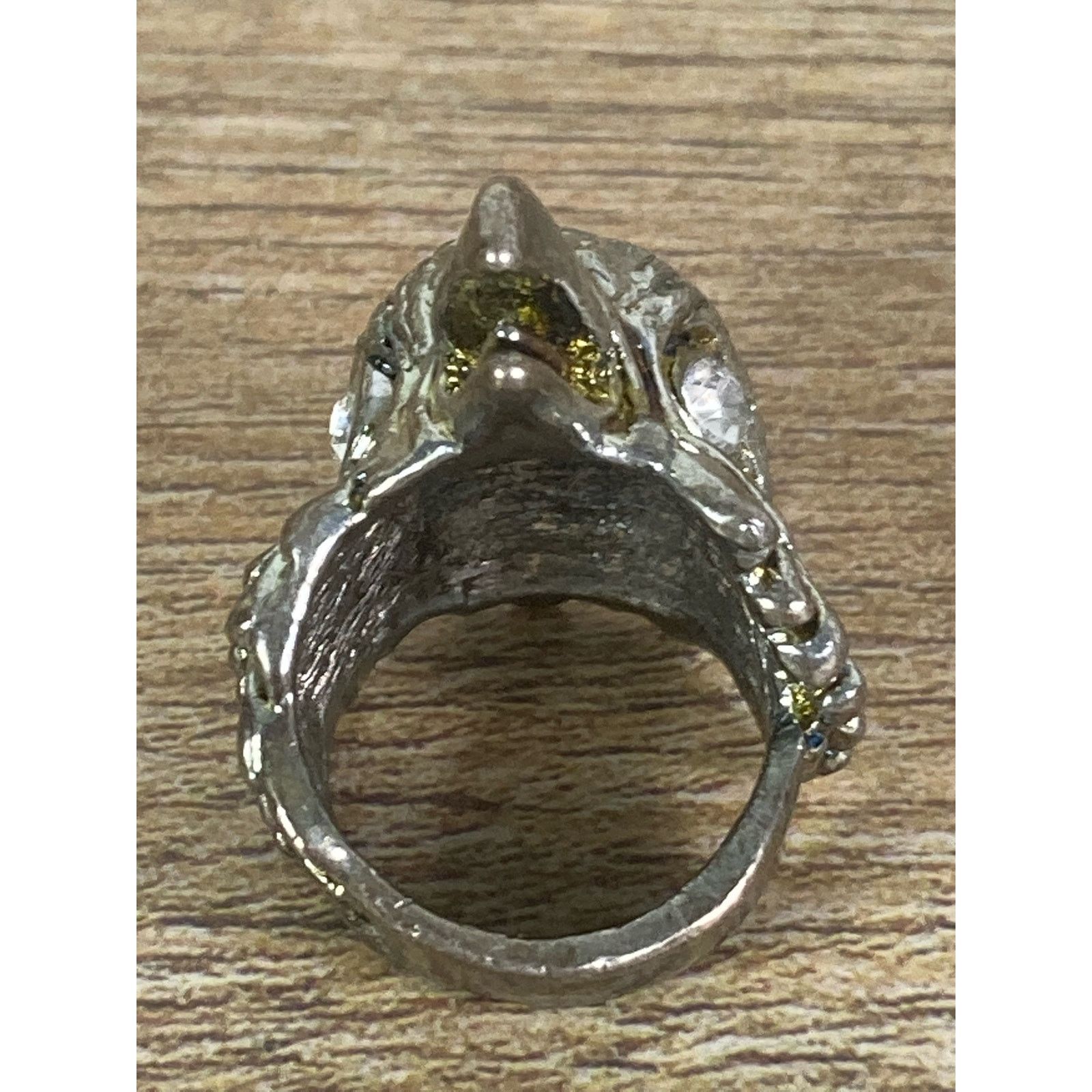 Other Eagle Falcon Stacking Ring Costume Jewelry Statement Boho Size ONE SIZE - 4 Thumbnail
