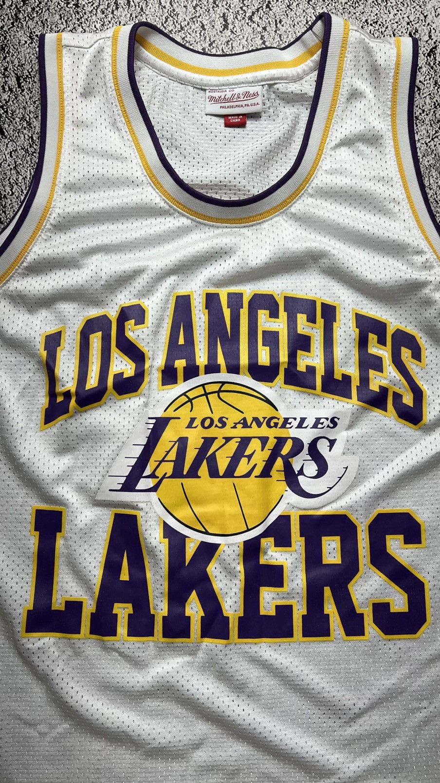 Mitchell & Ness Los Angeles Lakers NBA Mitchell and Ness jersey Size US L / EU 52-54 / 3 - 2 Thumbnail
