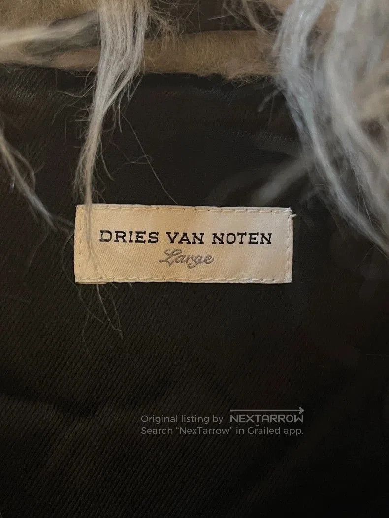 Dries Van Noten Dries Van Noten 2013 Faux Fur Coat L. Size US L / EU 52-54 / 3 - 8 Thumbnail