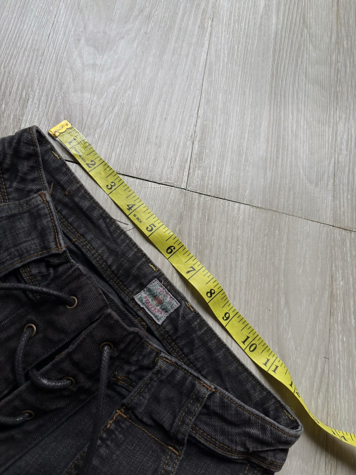 Japanese Brand BRAPPERS lace up flare jeans Size US 26 / EU 42 - 5 Thumbnail