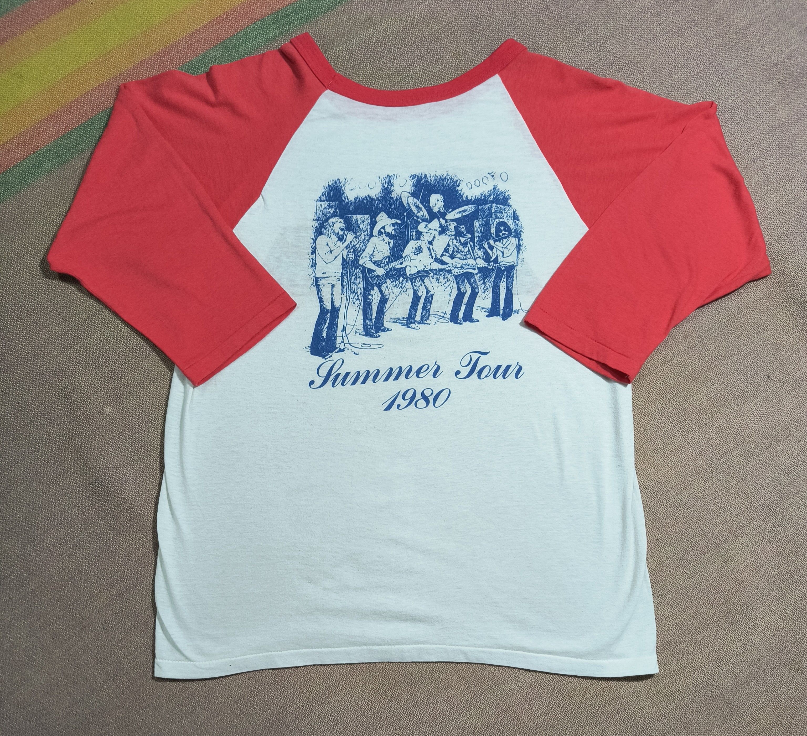 Band Tees Vintage The Marshall Tucker Band summer tour 1980 Size US M / EU 48-50 / 2 - 5 Thumbnail