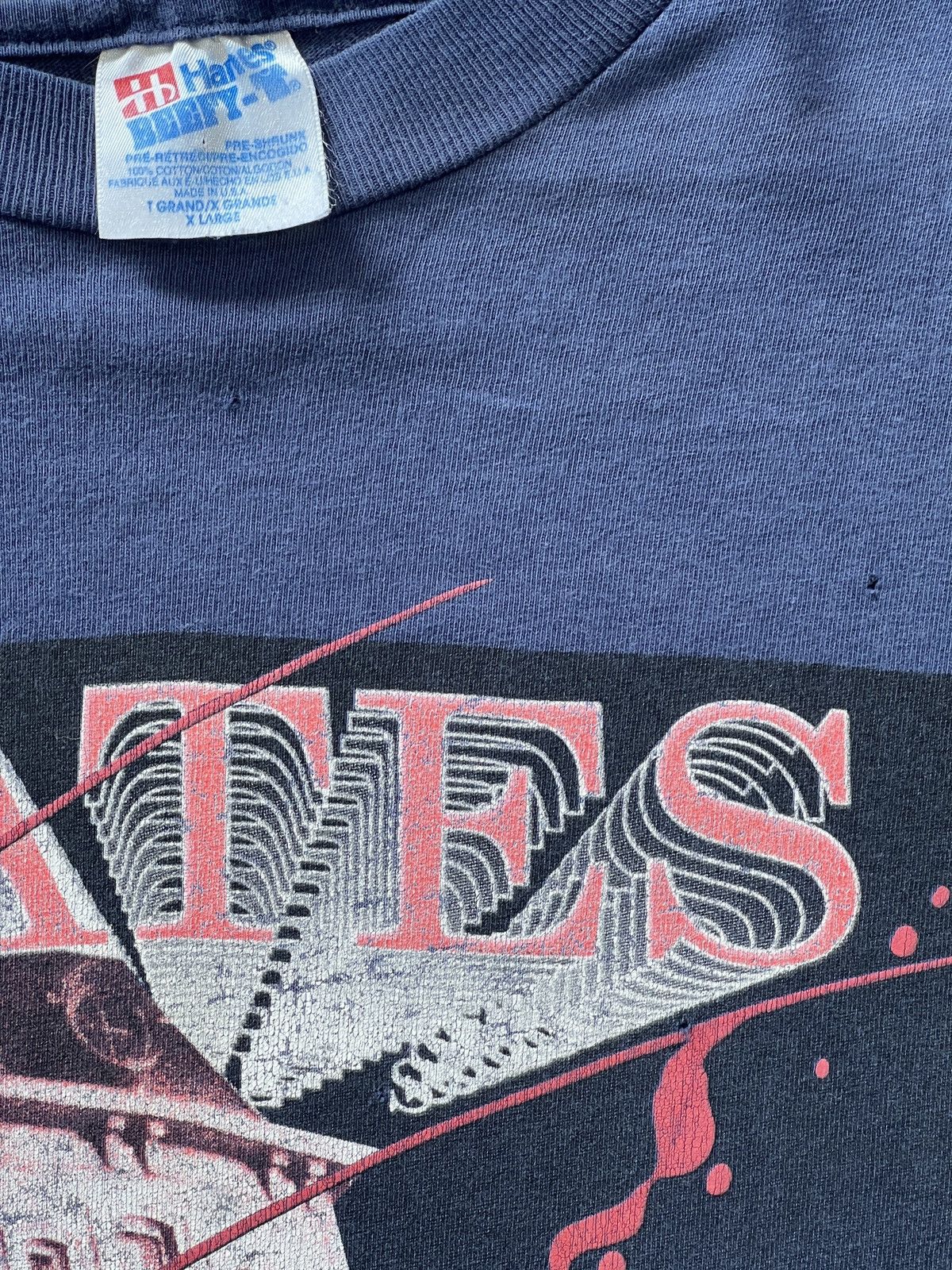 Vintage Vintage 90s Bates Motel Psycho Single Stitch Tee XL Size US XL / EU 56 / 4 - 5 Thumbnail