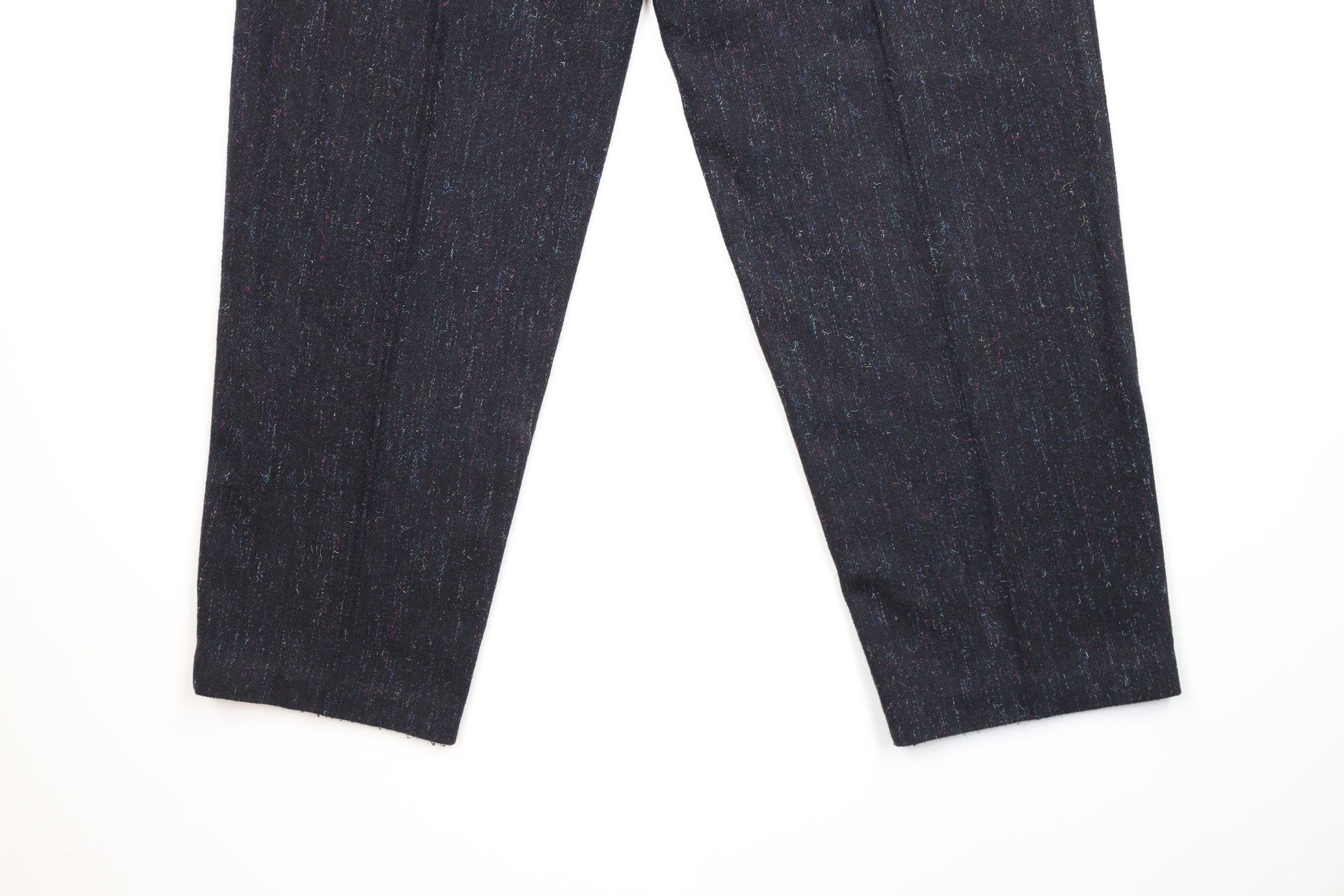 Vintage Vintage 70s 80s Rockabilly Atomic Fleck Wool Tweed Pants Size US 29 - 13 Thumbnail