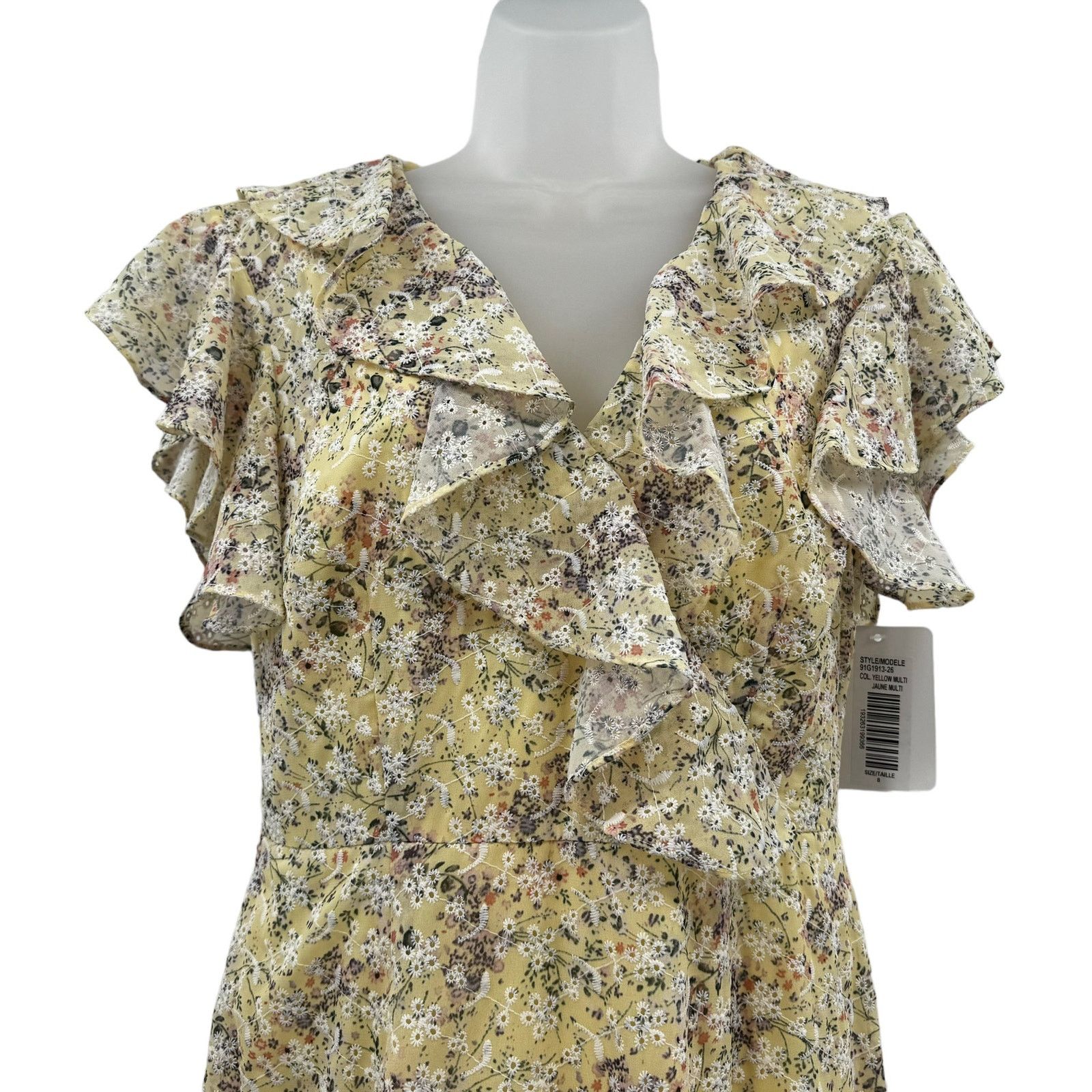 Other MIKAEL AGHAL Tiered Floral Embroderie Maxi Dress Size 8 NWT Size M / US 6-8 / IT 42-44 - 5 Thumbnail