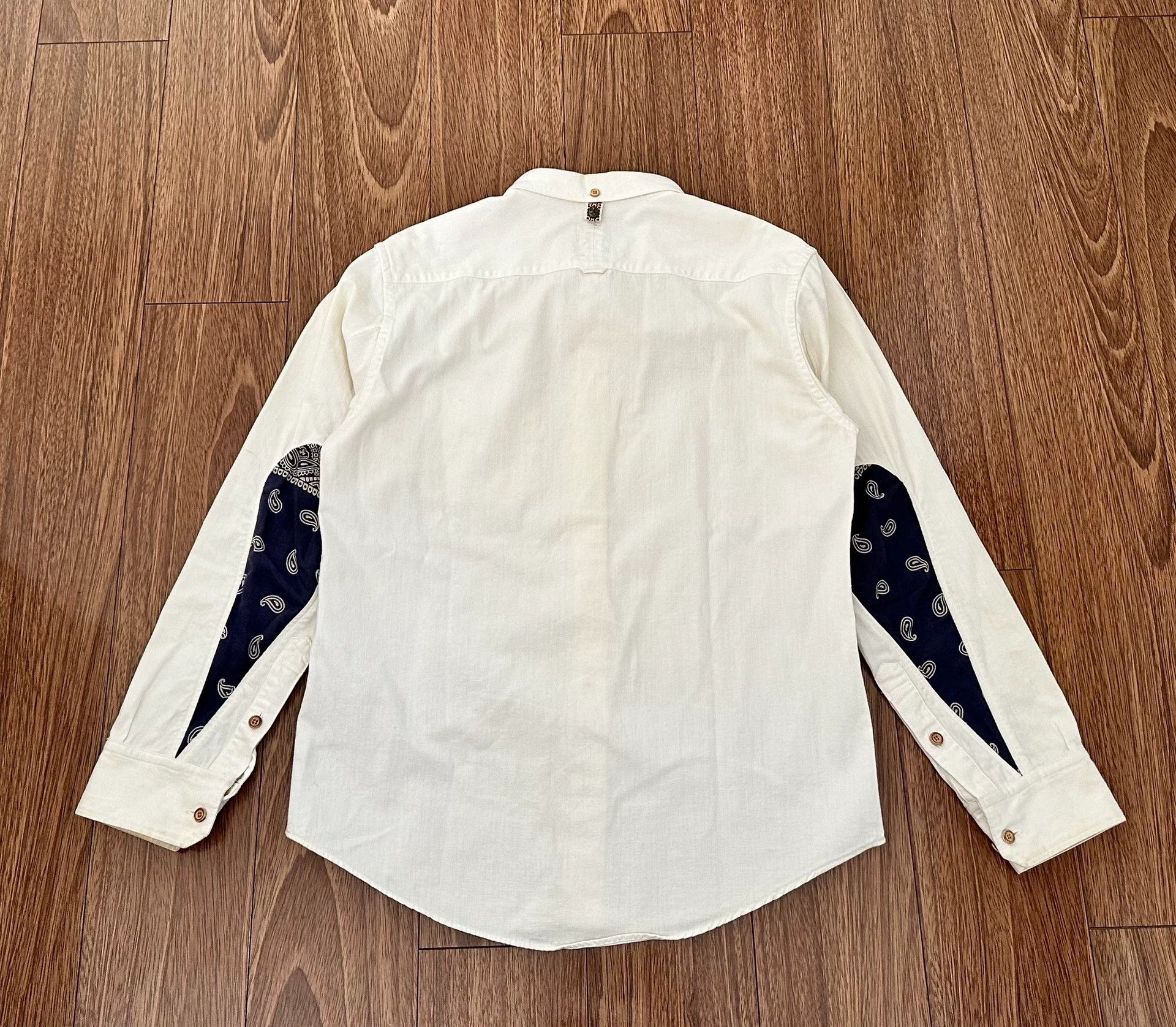 Visvim VISVIM ICT Albacore Shirt Bandana Blue Drop Used 1 Size US S / EU 44-46 / 1 - 2 Thumbnail