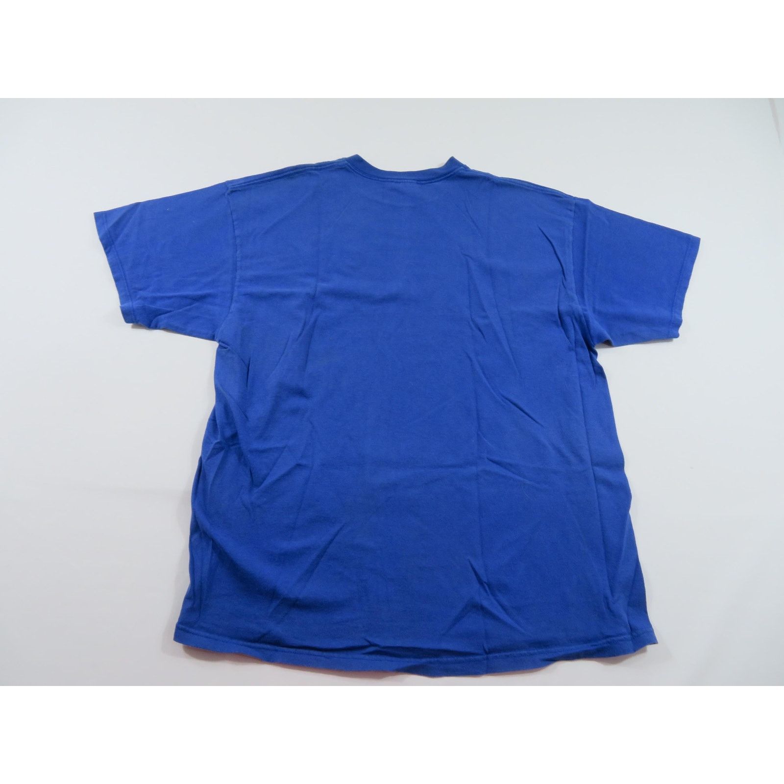 Nike Nike Small Swoosh Blue T-shirt Sz XL 1990s Size US XL / EU 56 / 4 - 2 Thumbnail